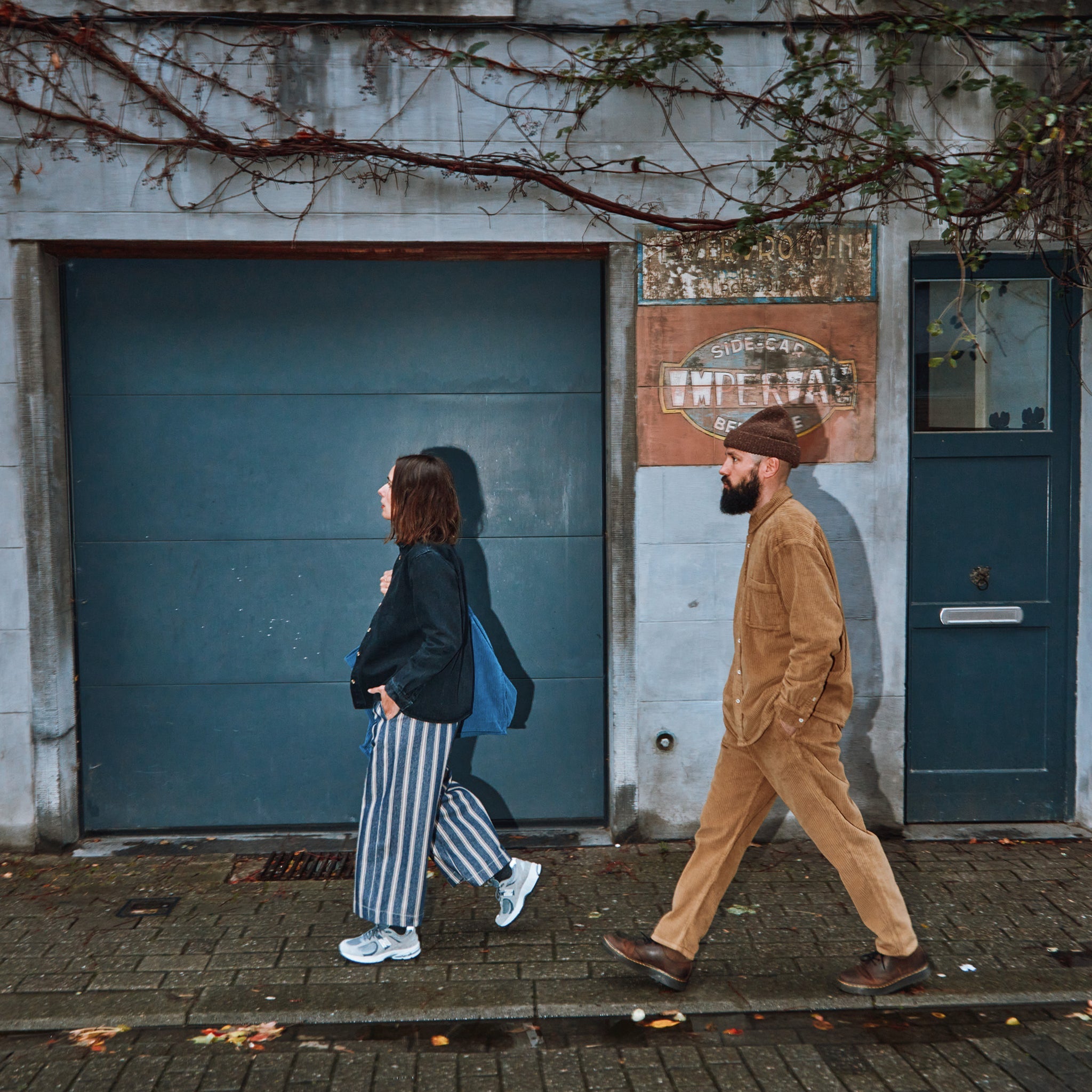 Pantalon adulte Santal Rayures Bleues