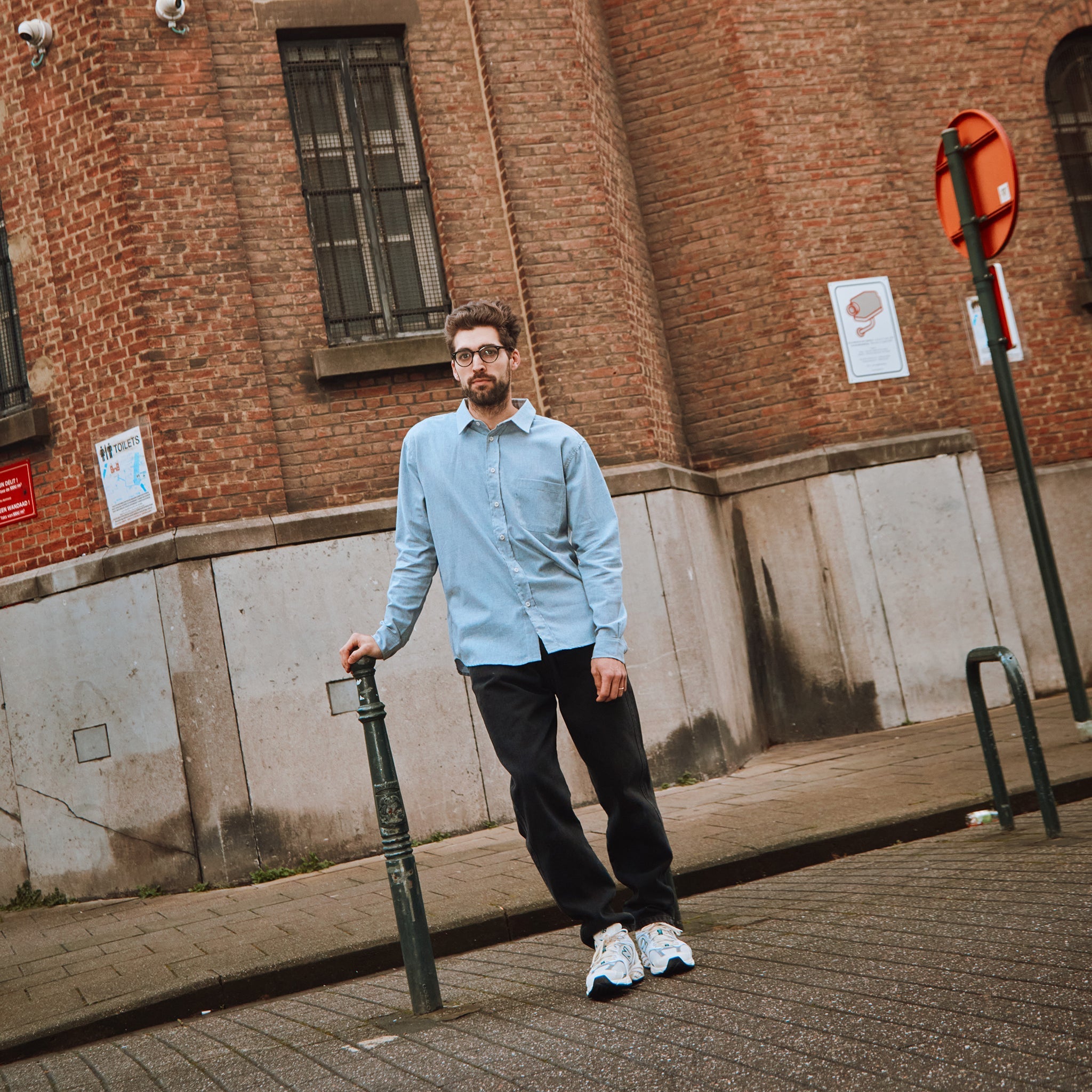 Adult Jeans Carotte Long Noir