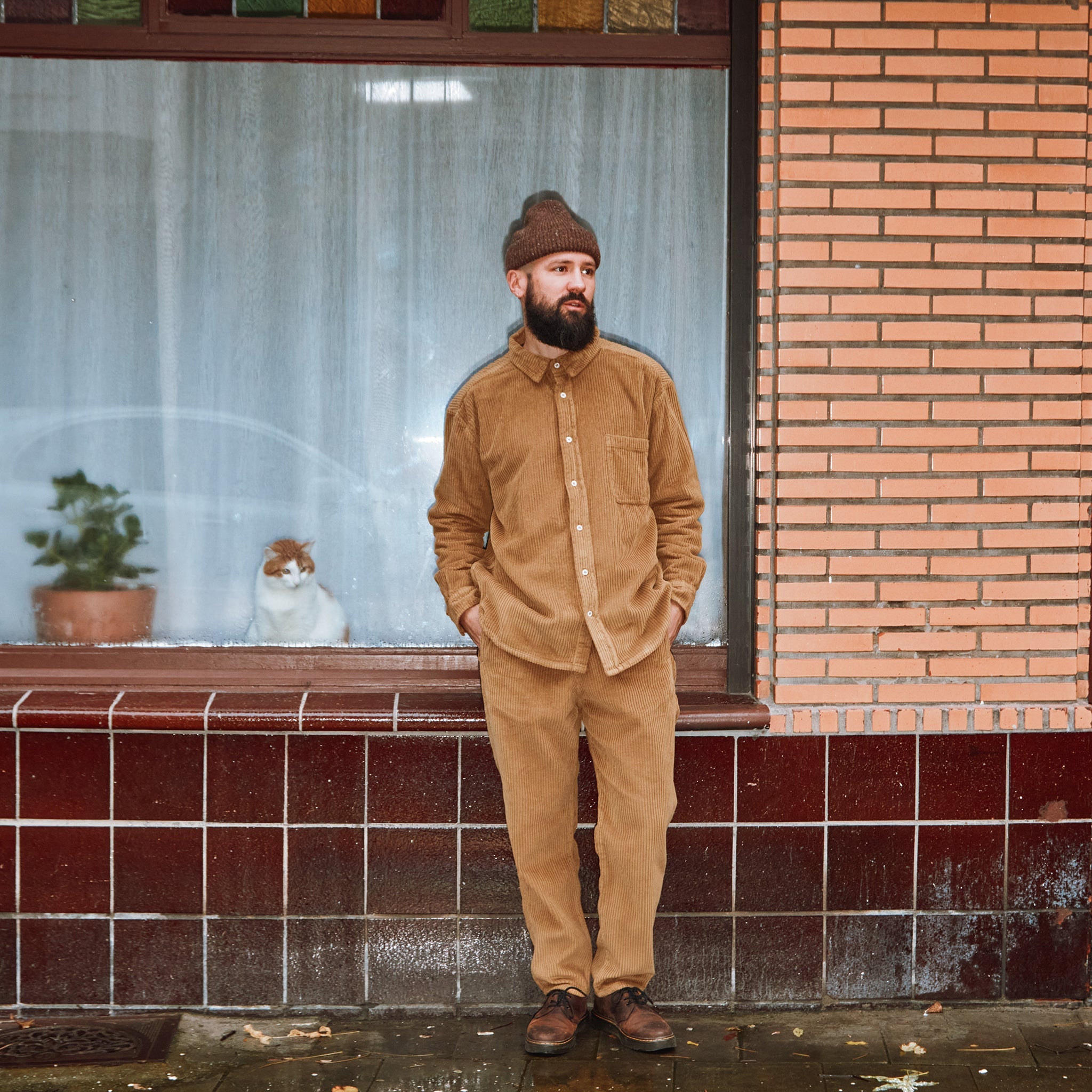 Adult Hose Coquelicot Dull Gold