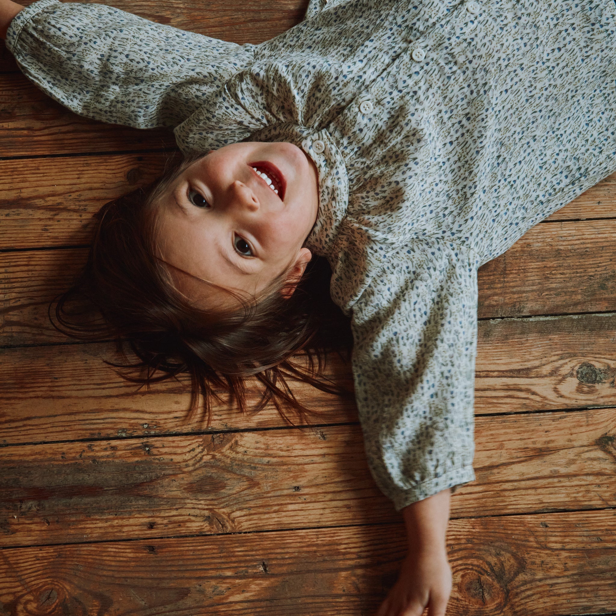 Bluse Pecan Motif Fleuri Lavande Vert