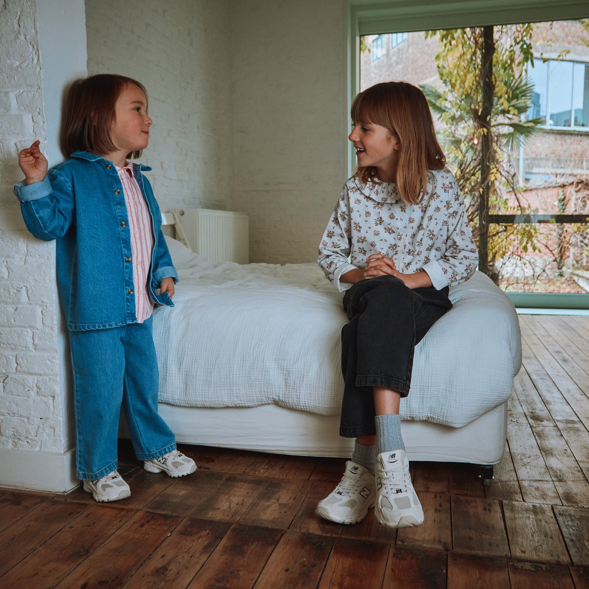 Blouse Colchique Motif Fleuri Rose Gris
