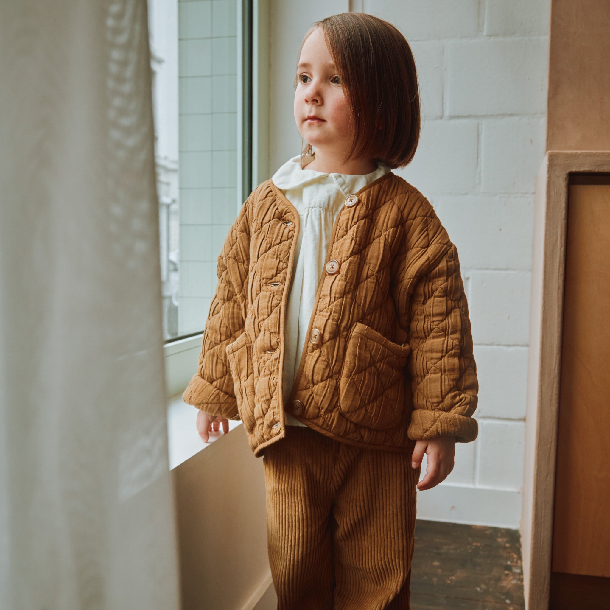 Blouse Col Claudine Amsonia Egret