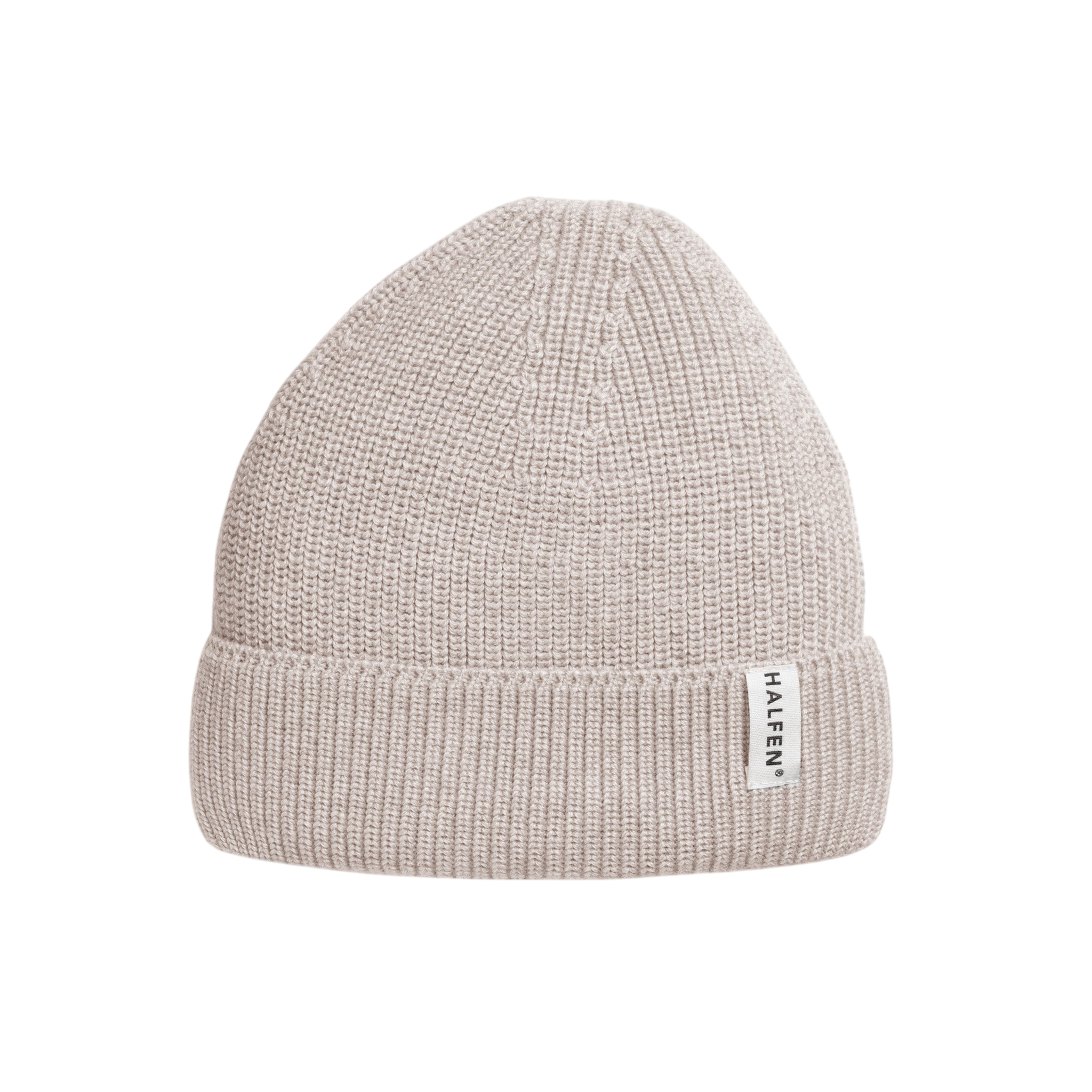 Beanie Merinowolle Natur