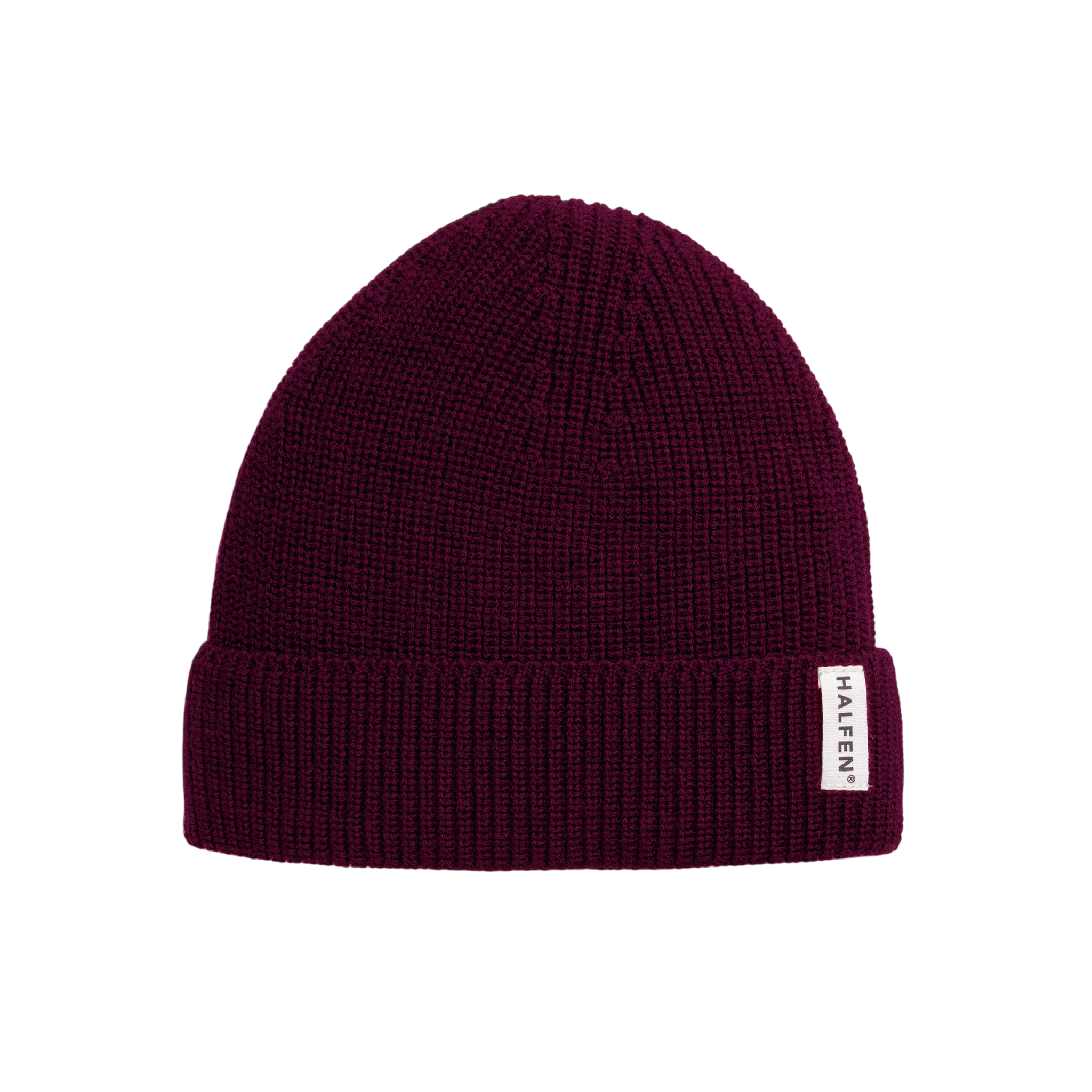 Beanie Merinowolle Cherry