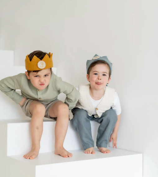 Figures from Walk for the Halfen birthday crown