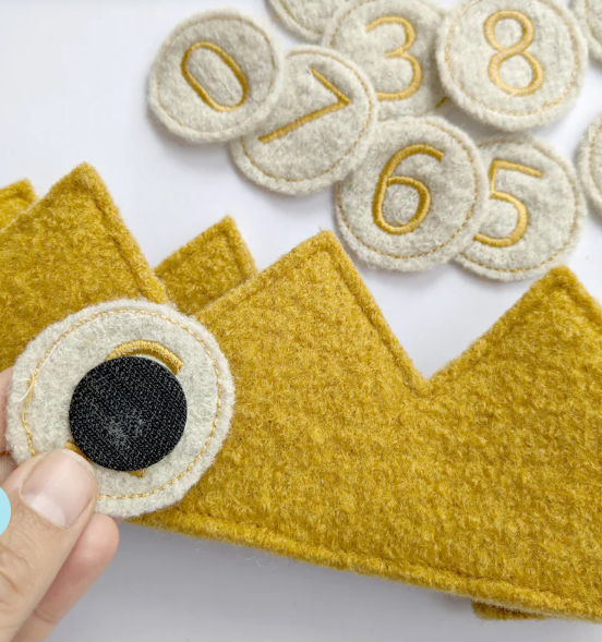 Figures from Walk for the Halfen birthday crown