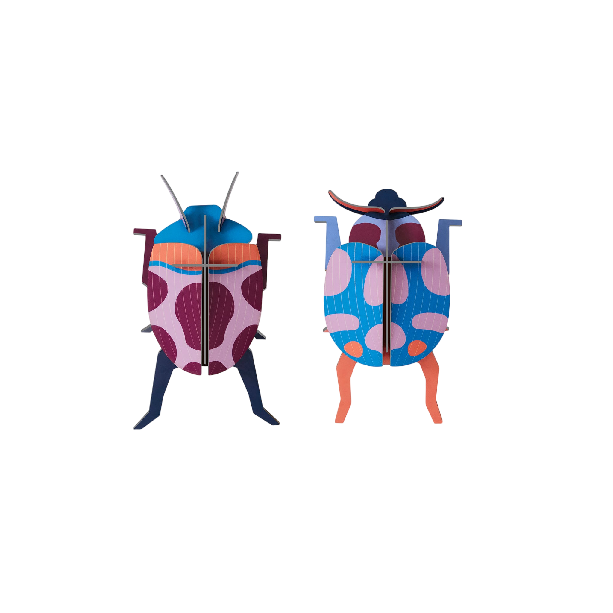 Craft set ladybug pair