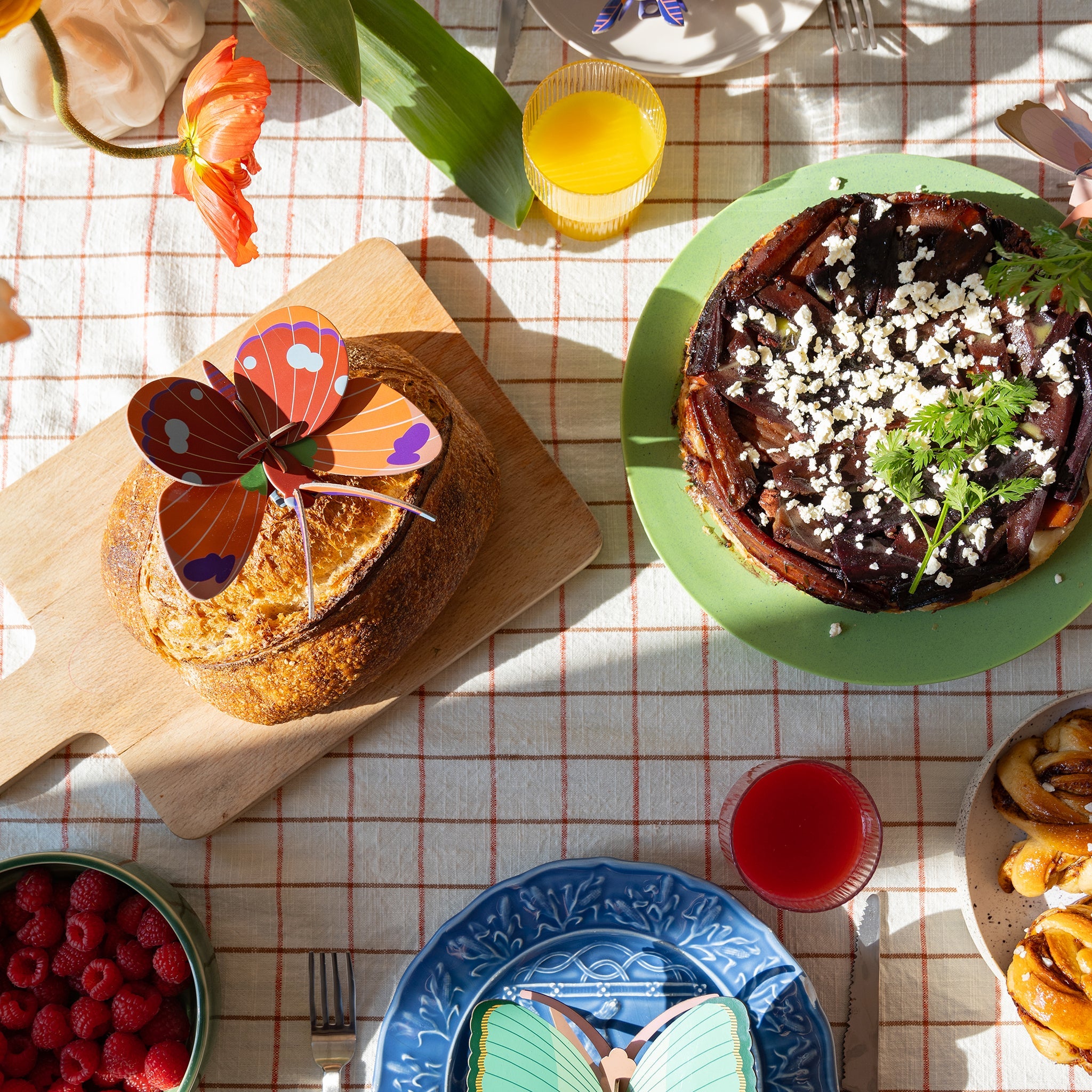 Kit de bricolage Papillon Fern Striped