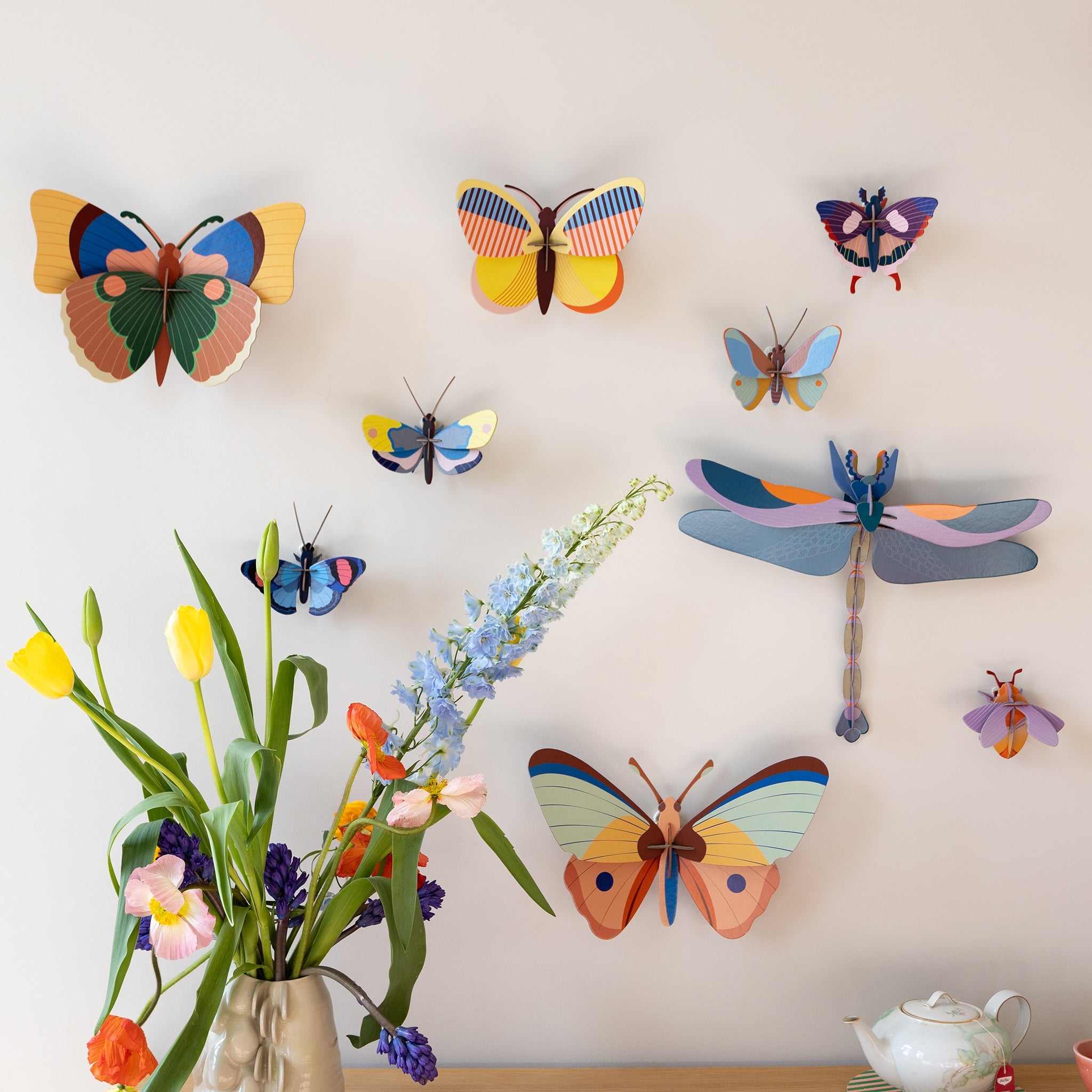 Kit de bricolage Papillon Yellow Monarch