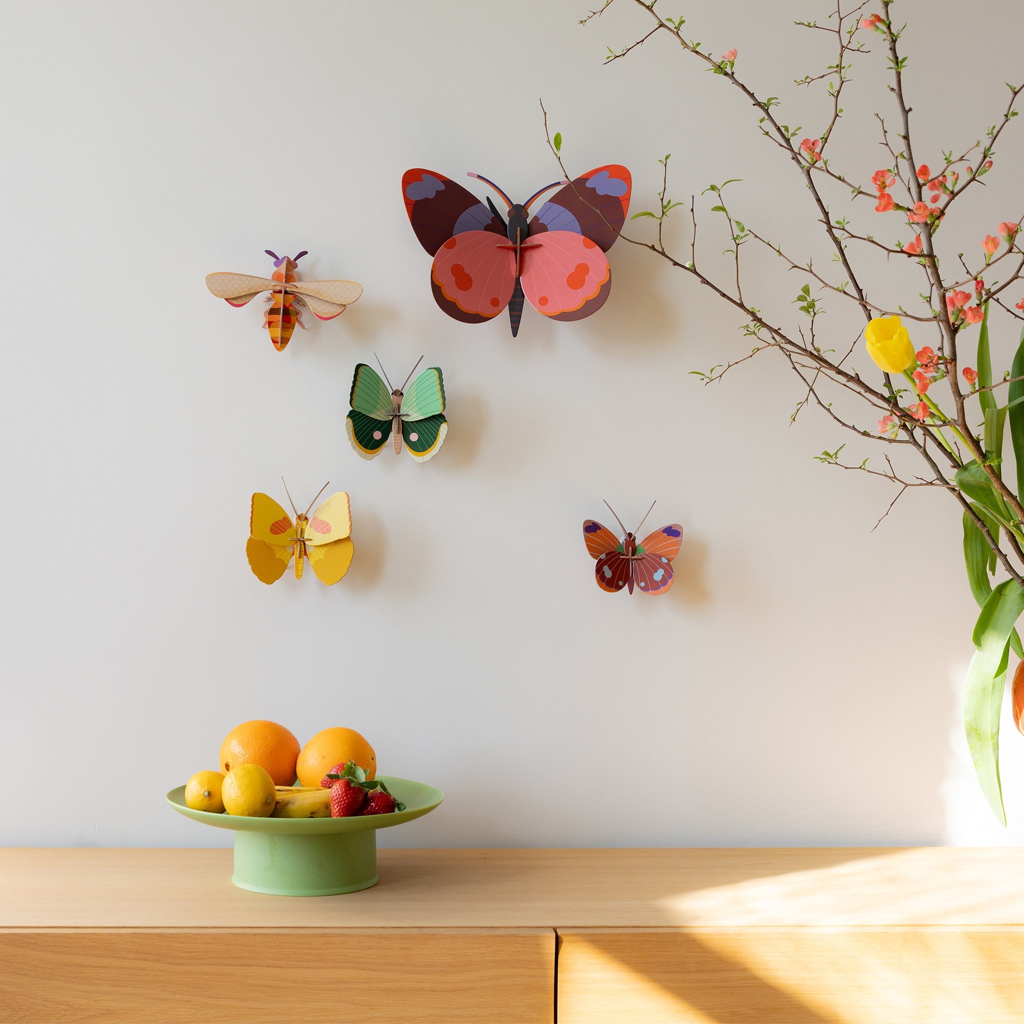 Kit de bricolage Papillon jaune