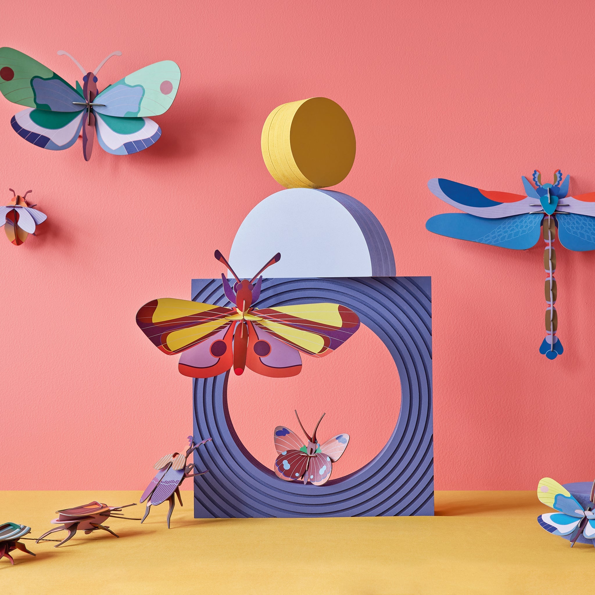 Kit de bricolage Papillon Yellow Monarch