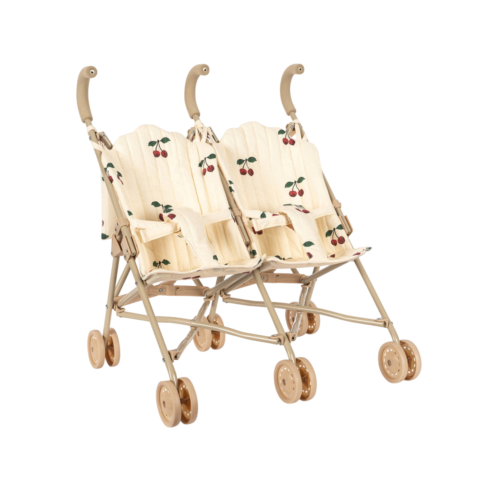 Zwillingspuppenbuggy Ma Grand Cerise