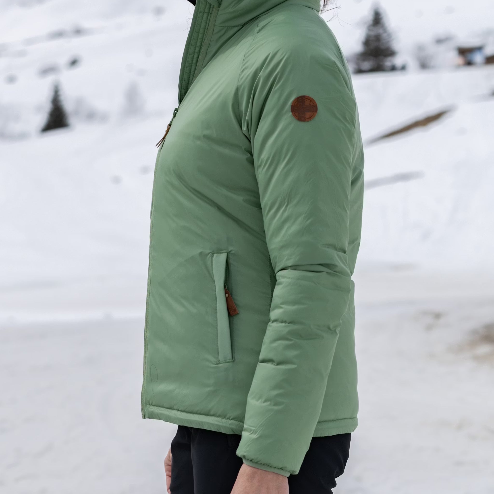 Women's jacket Thermo Alice loden frost