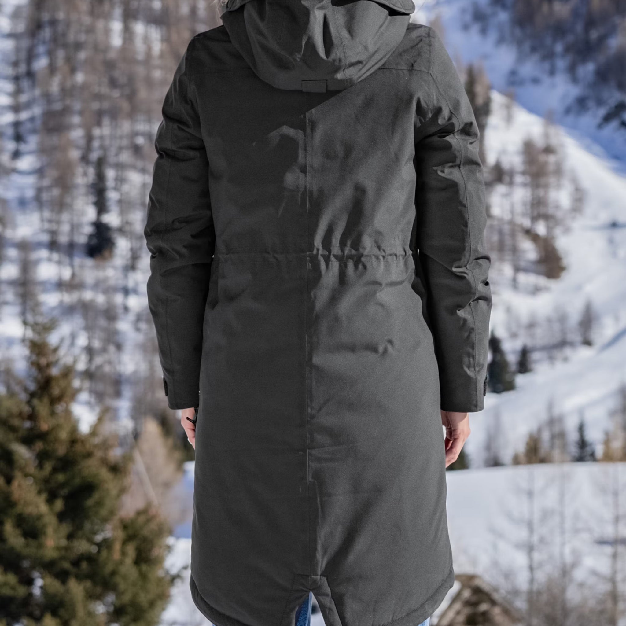 Femmes Asmara Veste d'hiver pour femmes black