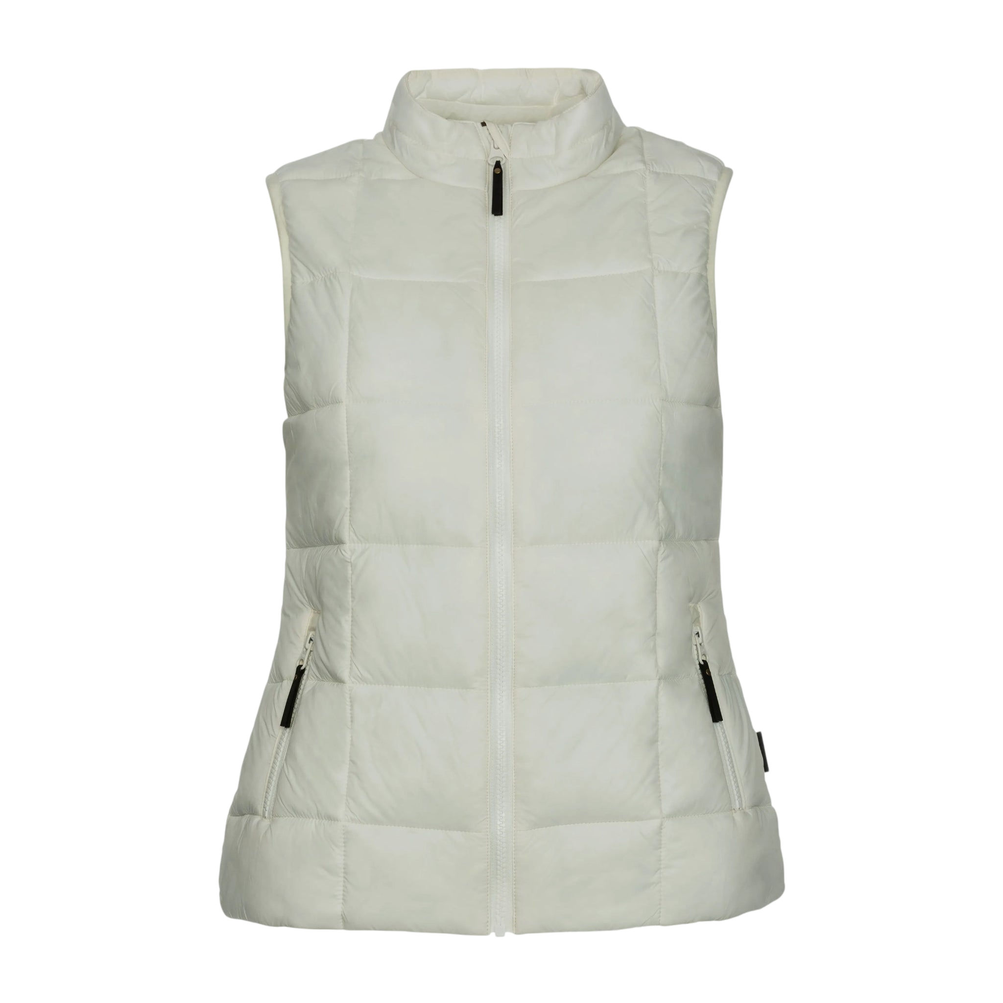 Frauen Weste Thermo Betty off white egret