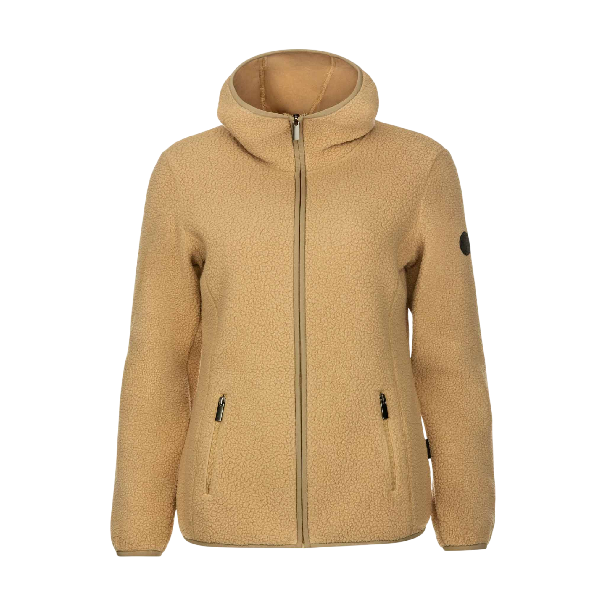 Femmes Bee Sherpa veste oxford tan