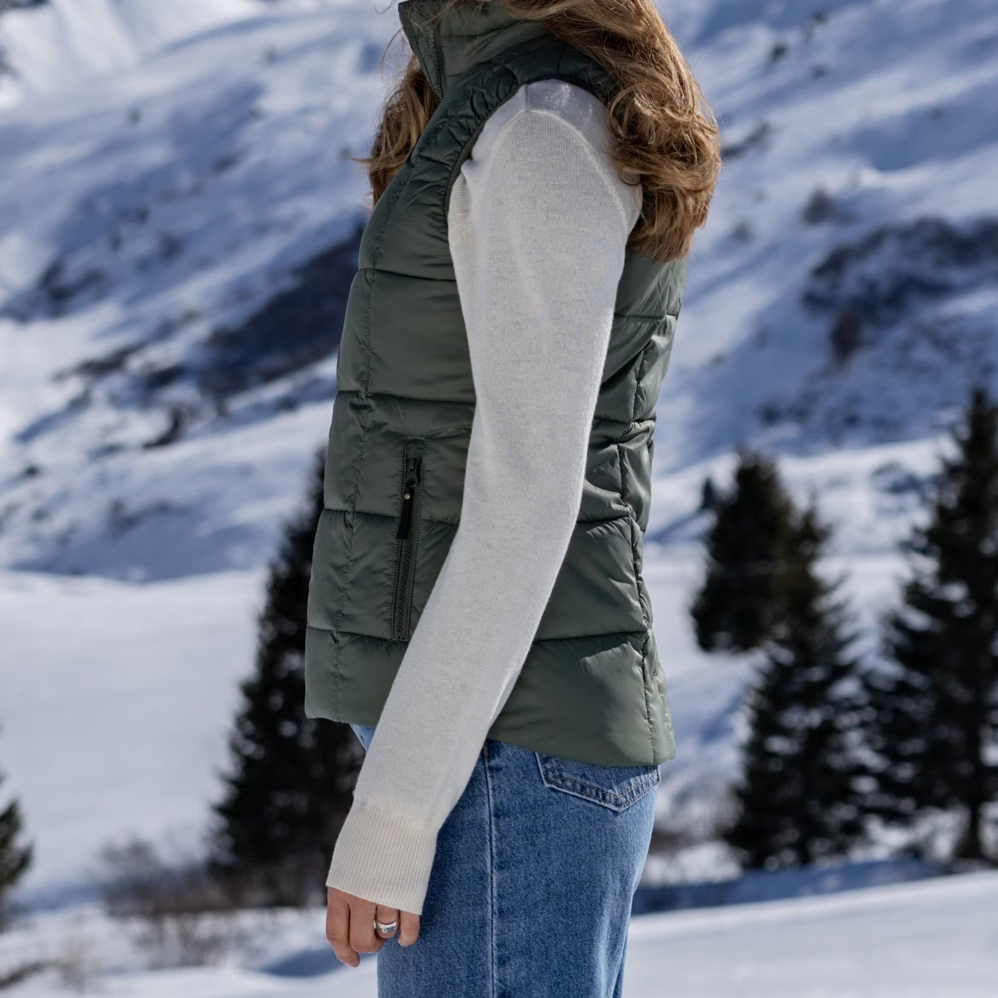 Frauen Weste Thermo Betty thyme