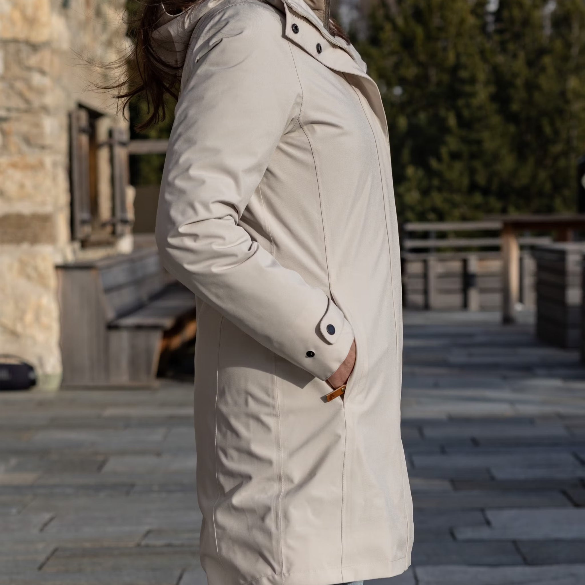 Femmes Clara 3 en 1 manteau d'hiver french oak