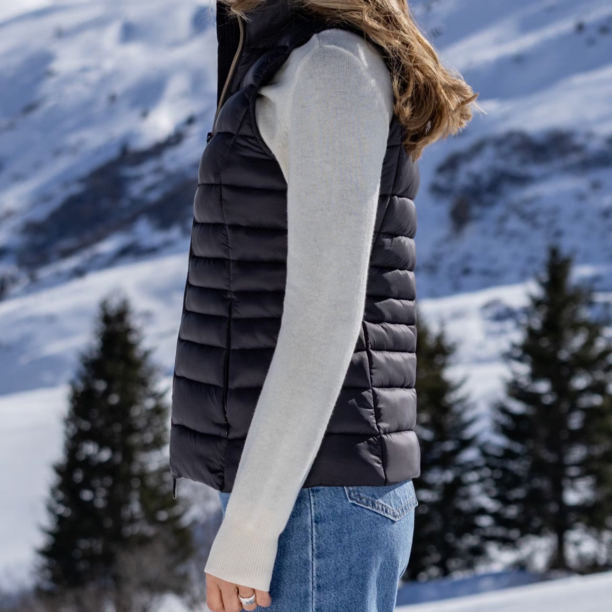 Women's Gilet Flurina black
