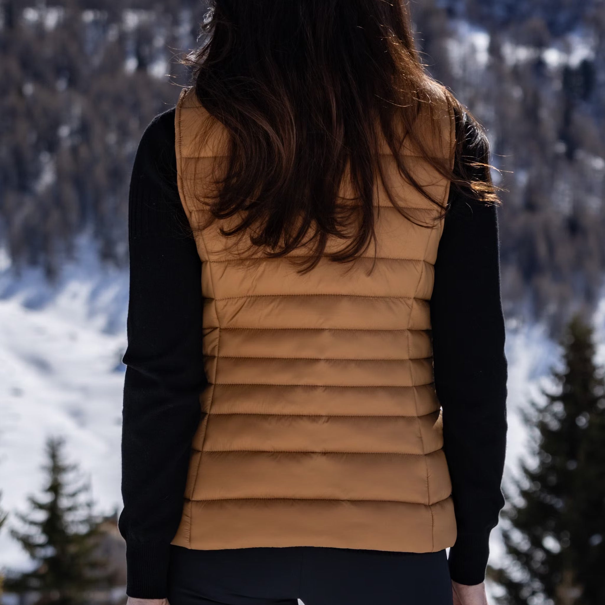 Women's Gilet Flurina cartouche