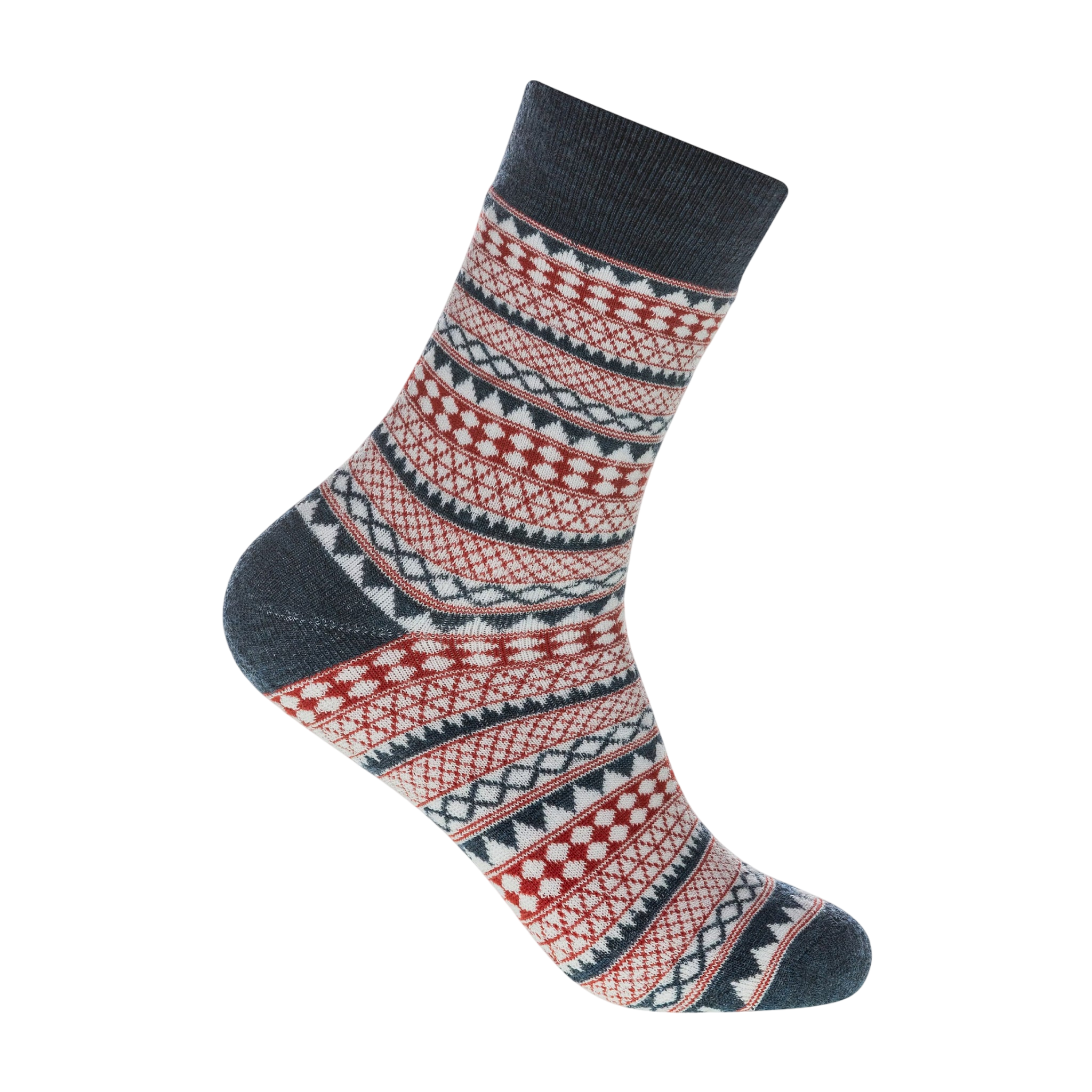 Frauen Socken Inga Wool Total Eclipse