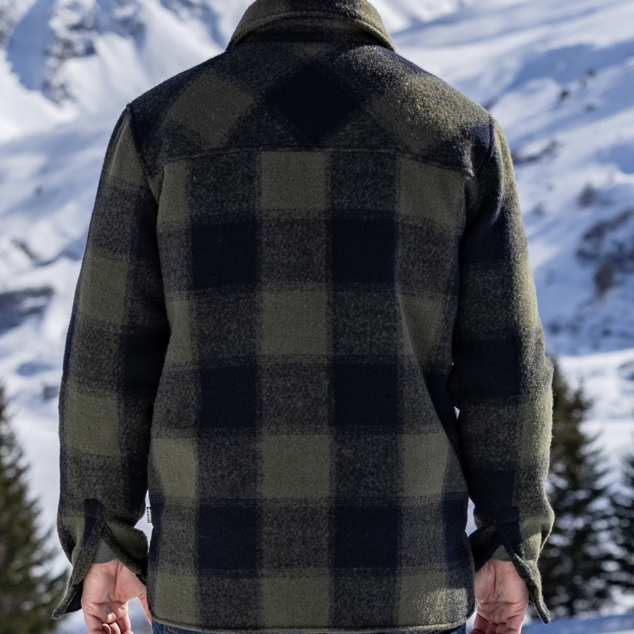 Women's jacket Jessie Check Ivy Green