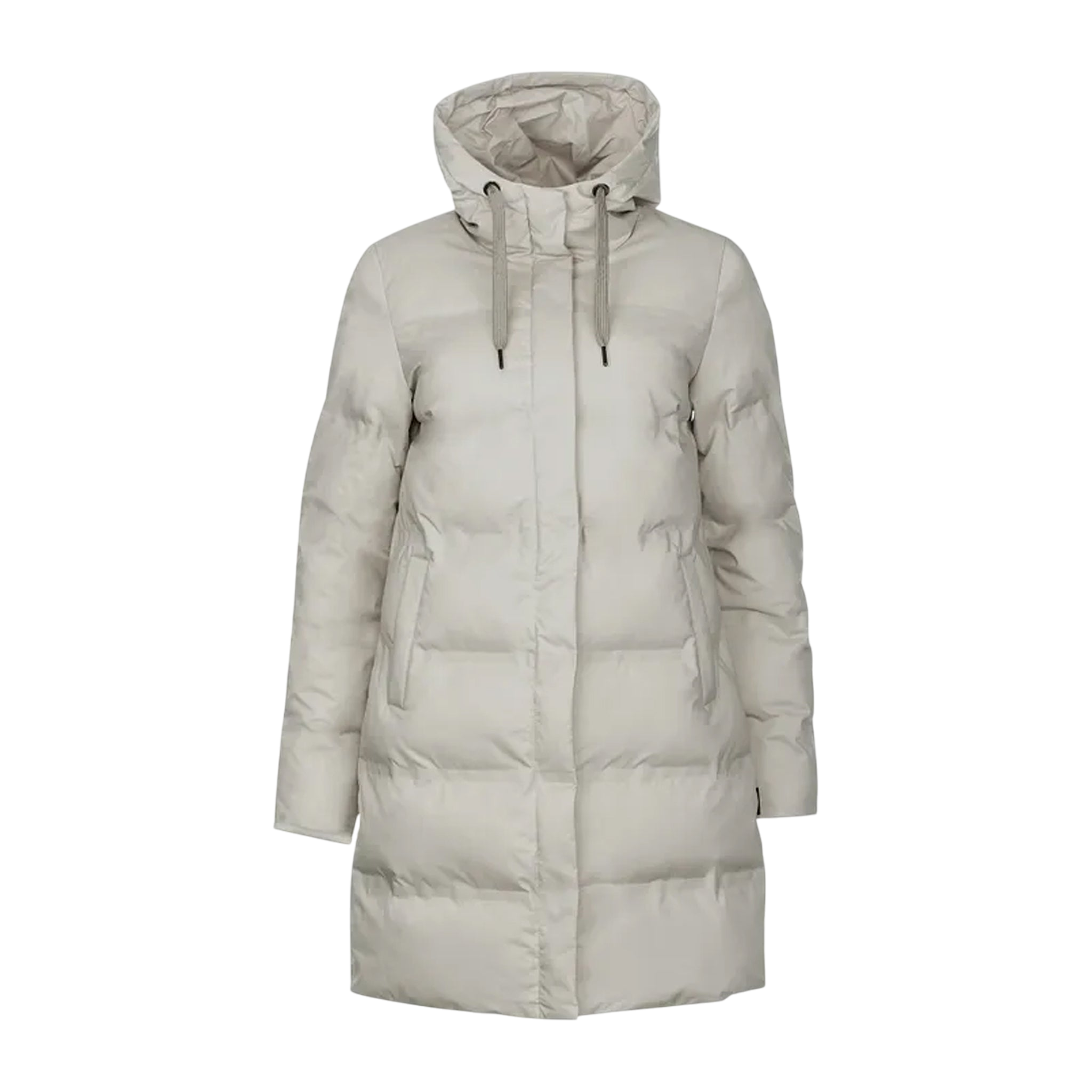 Women's Paulina ladies quilted coat silver lining