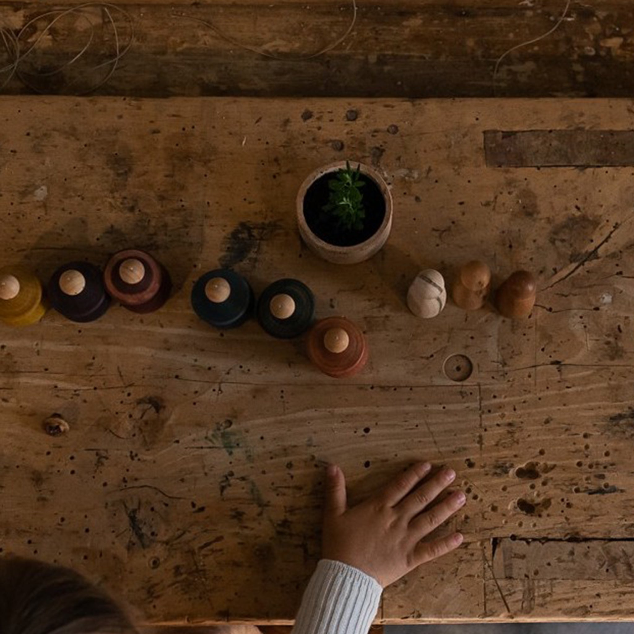 boîte à souhaits Blue Little Things Grapat