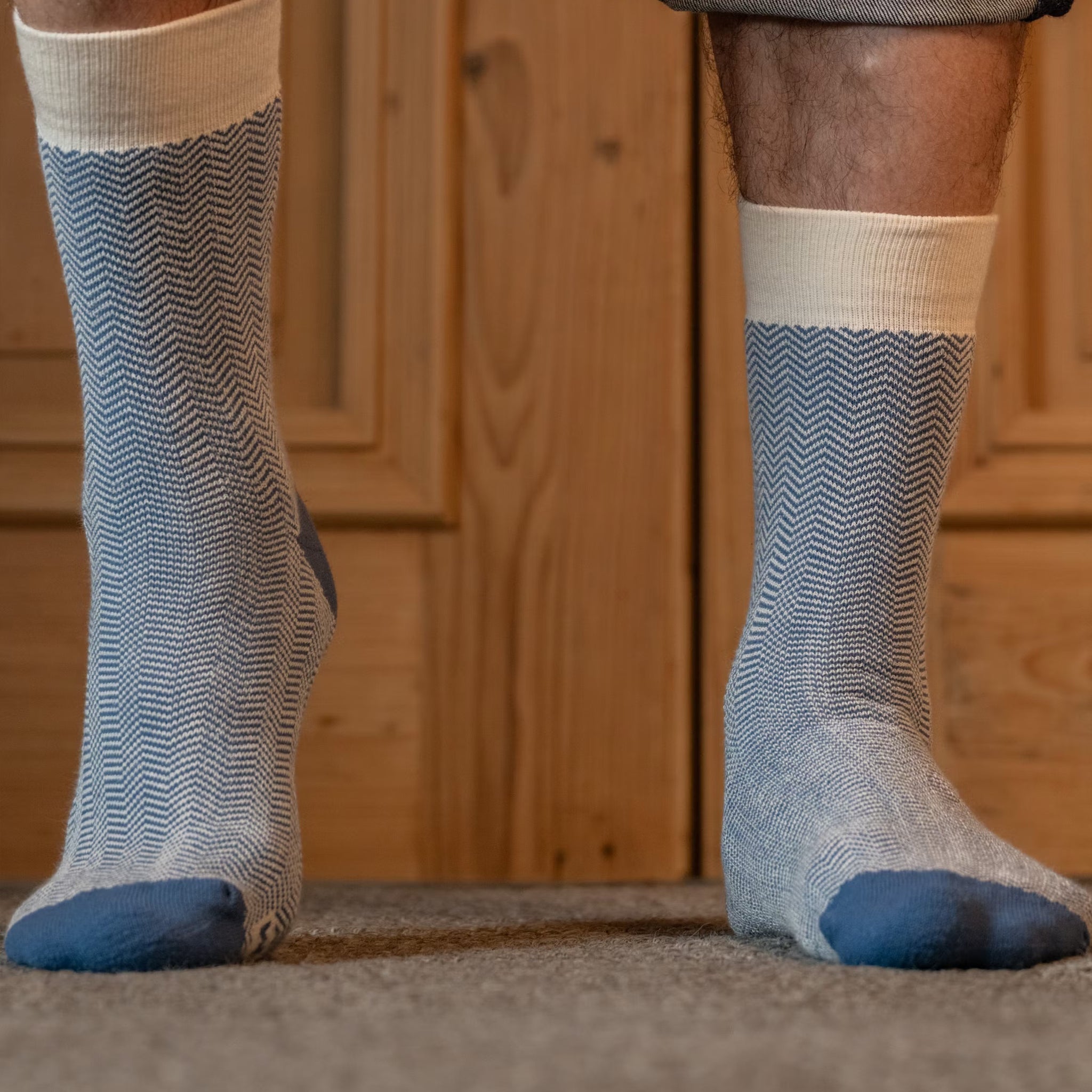 Women's socks Rea Cotton Blue Mirage