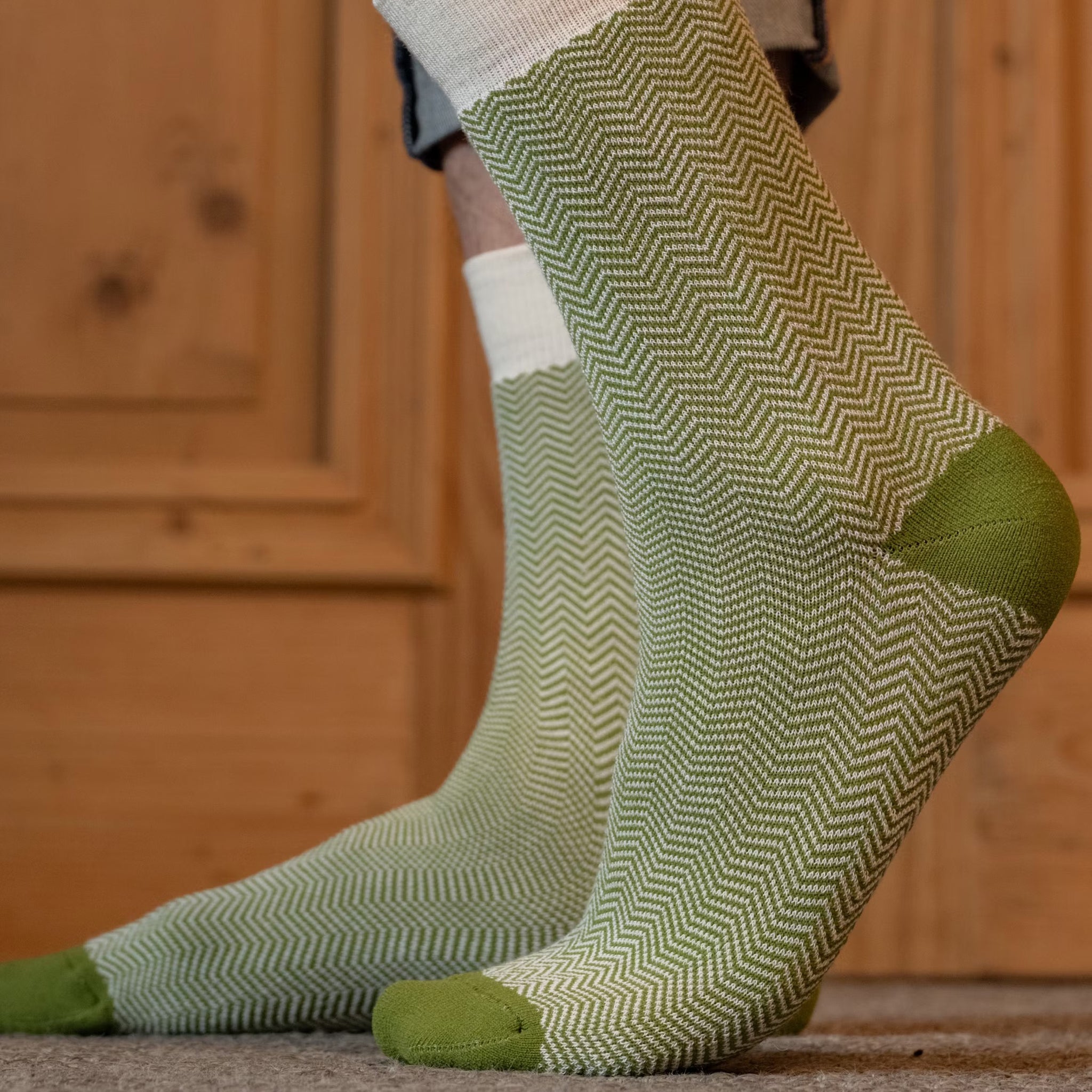 Chaussettes pour femmes Rea Cotton Vineyard Green