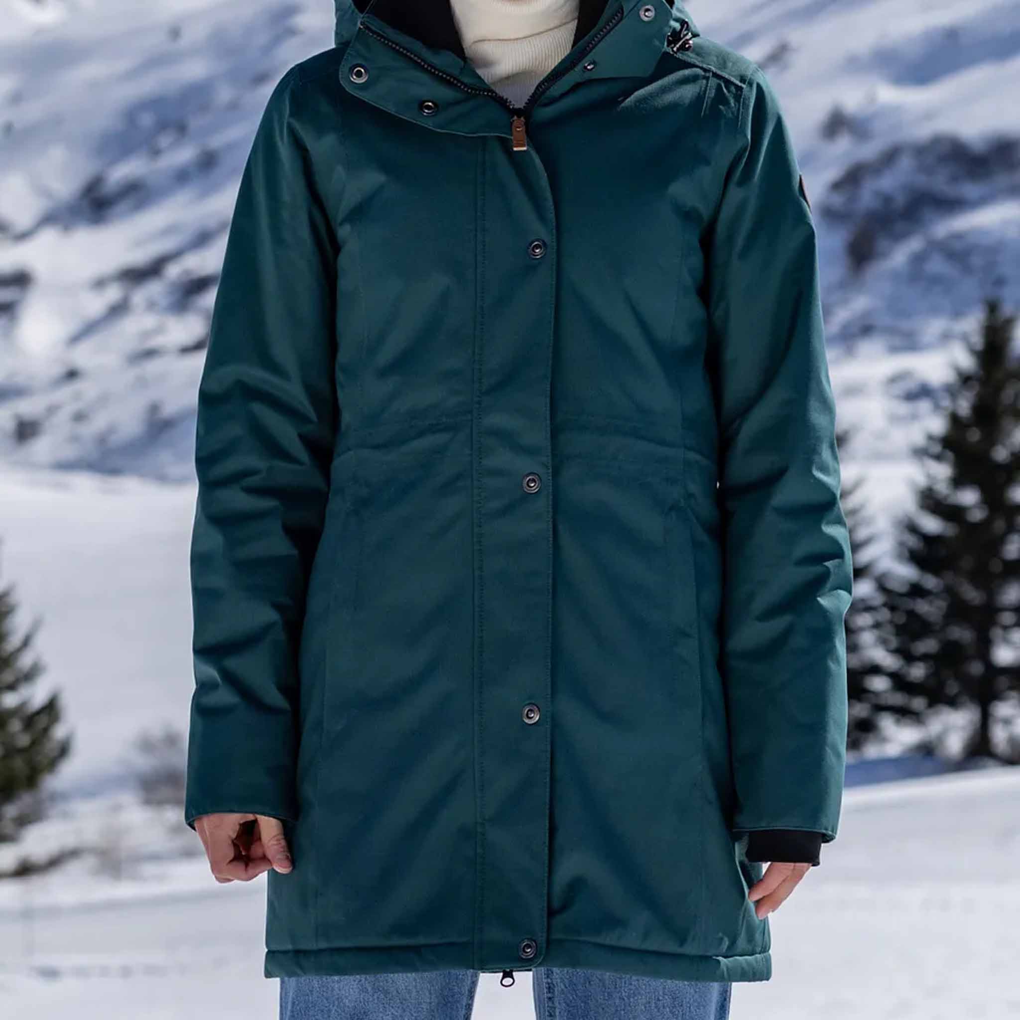 Femmes Rosie Manteau d'hiver femme sea moss