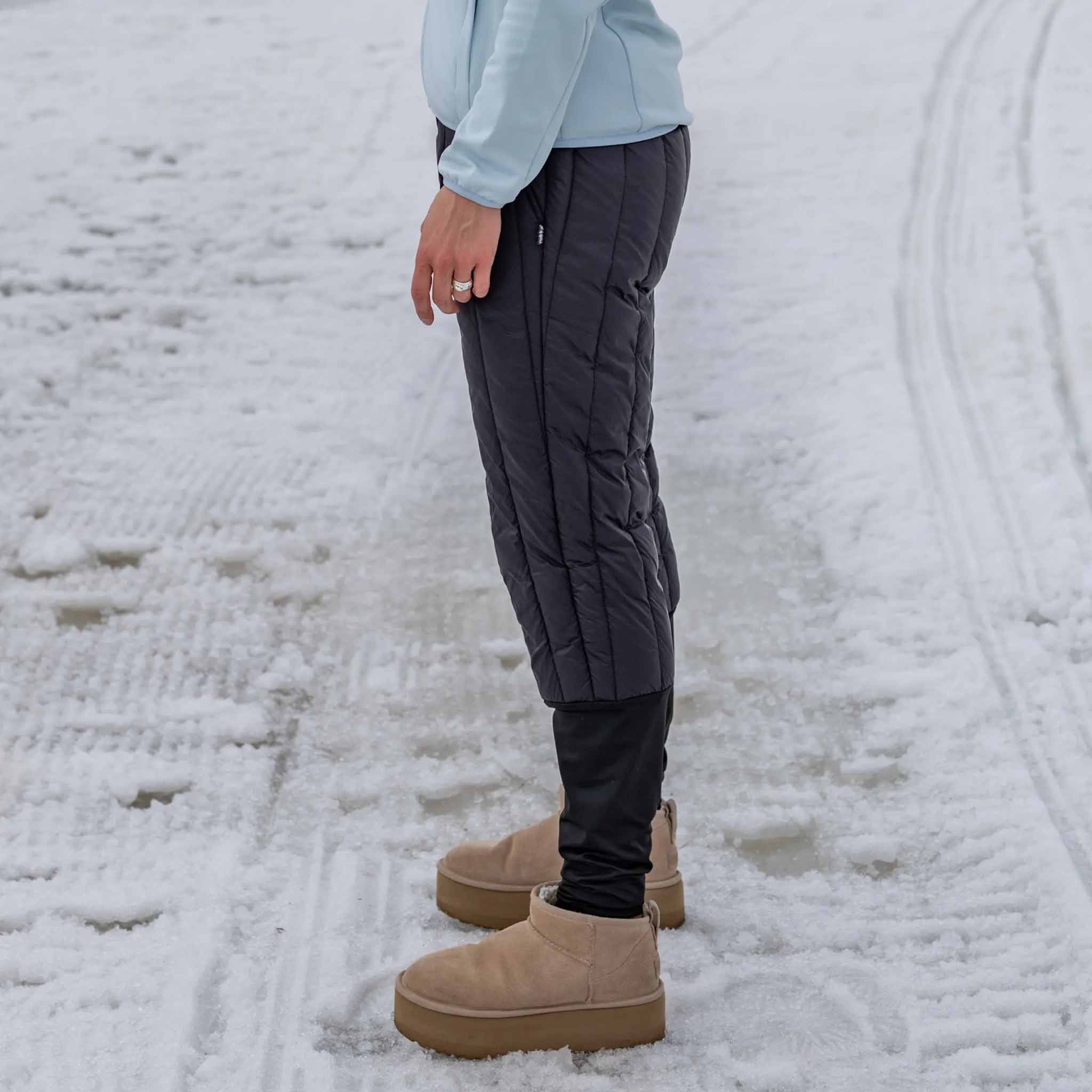 Women's pants Stay warm black