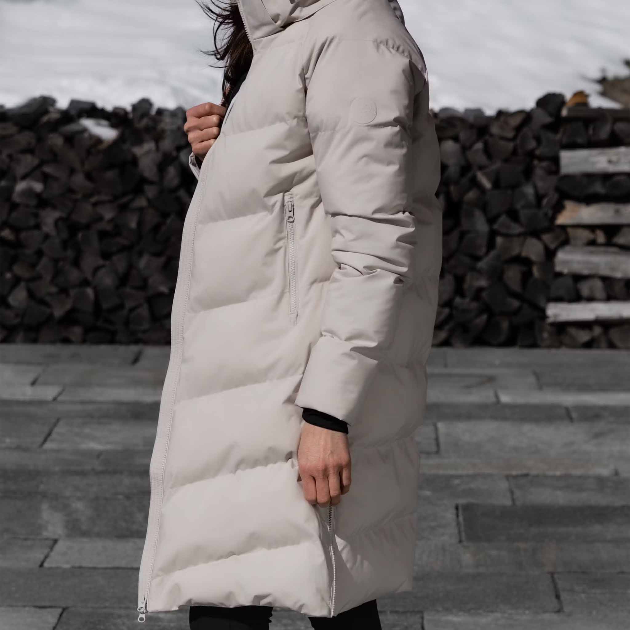 Femmes Viviana Thermo Manteau silver lining