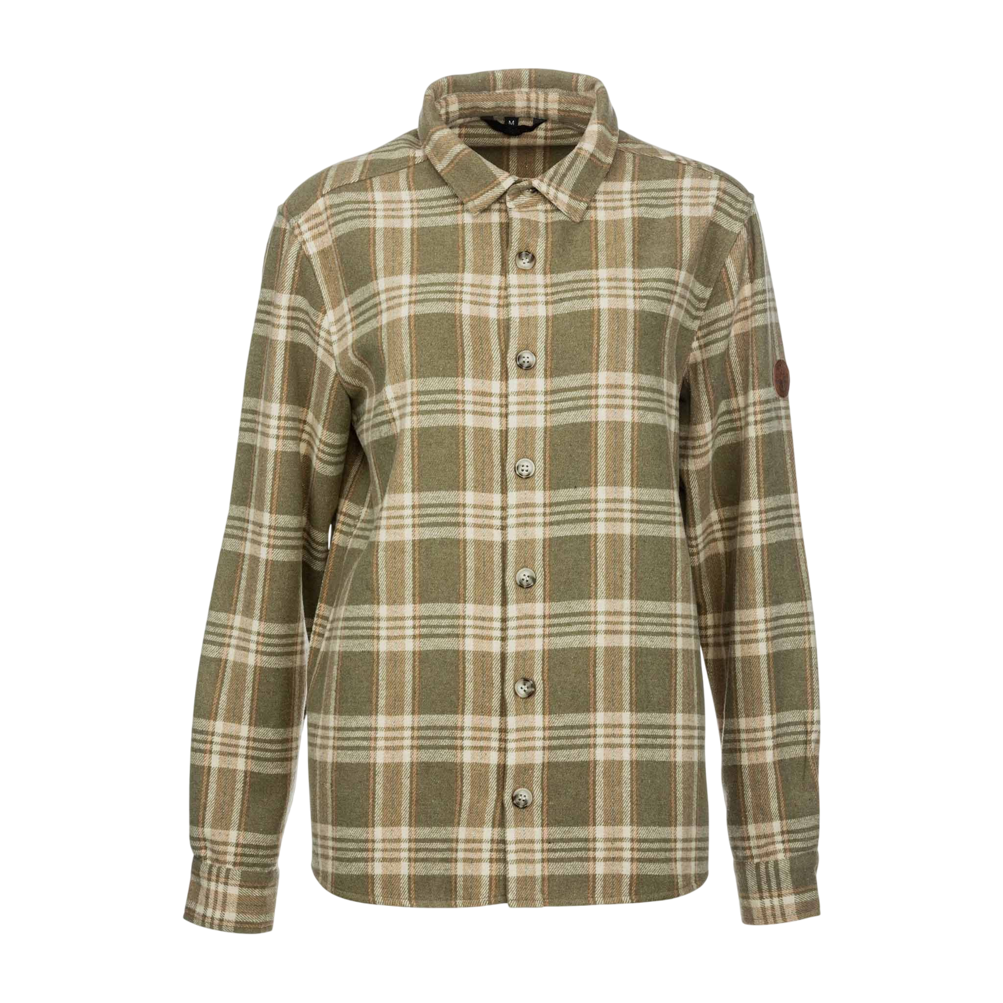 Frauen Fleece Hemd Willa Light Beige