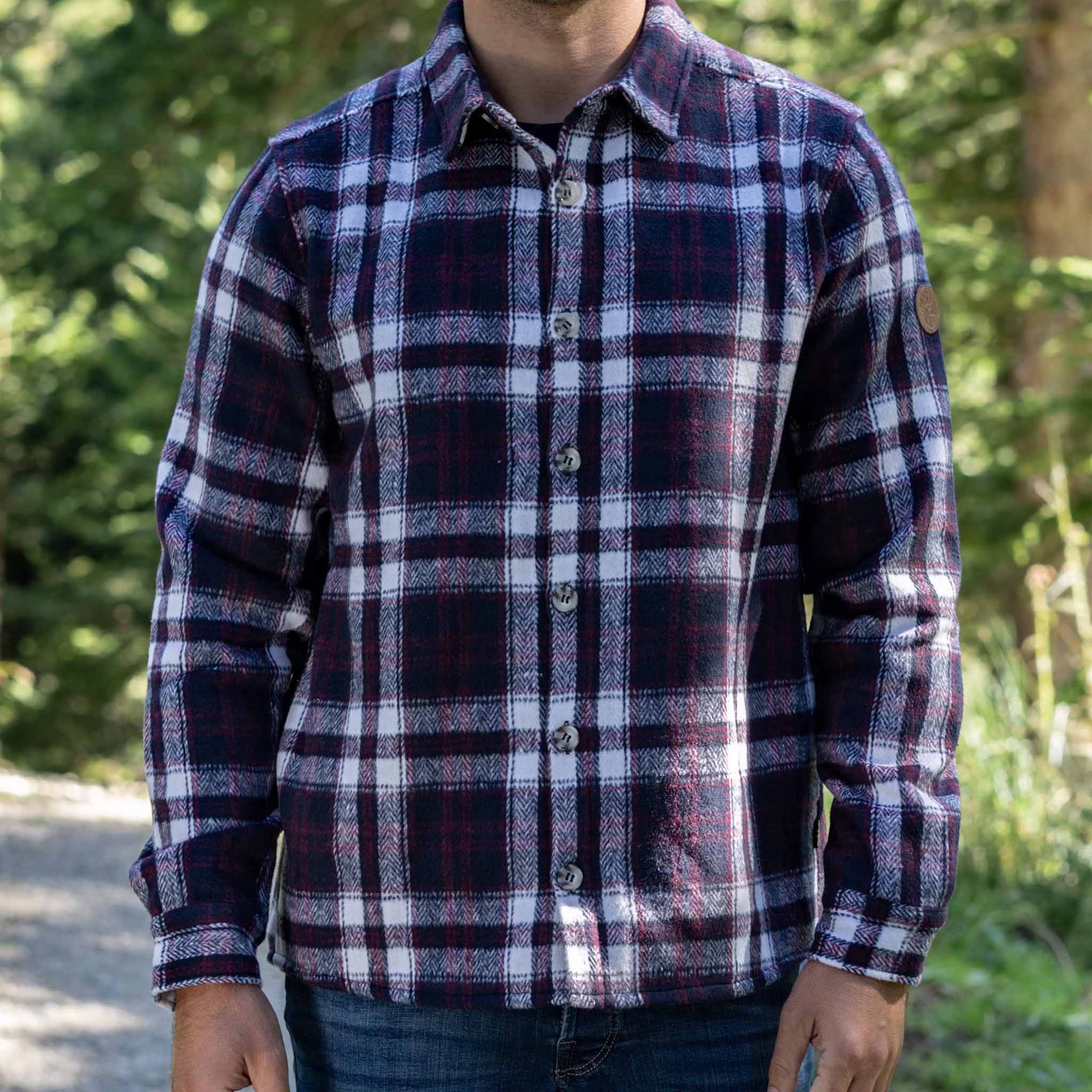 Women's fleece shirt Willa Dark Navy