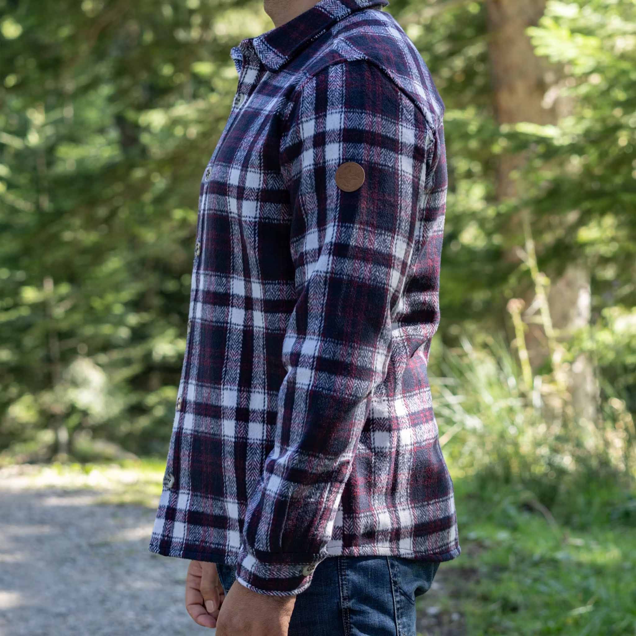 Women's fleece shirt Willa Dark Navy