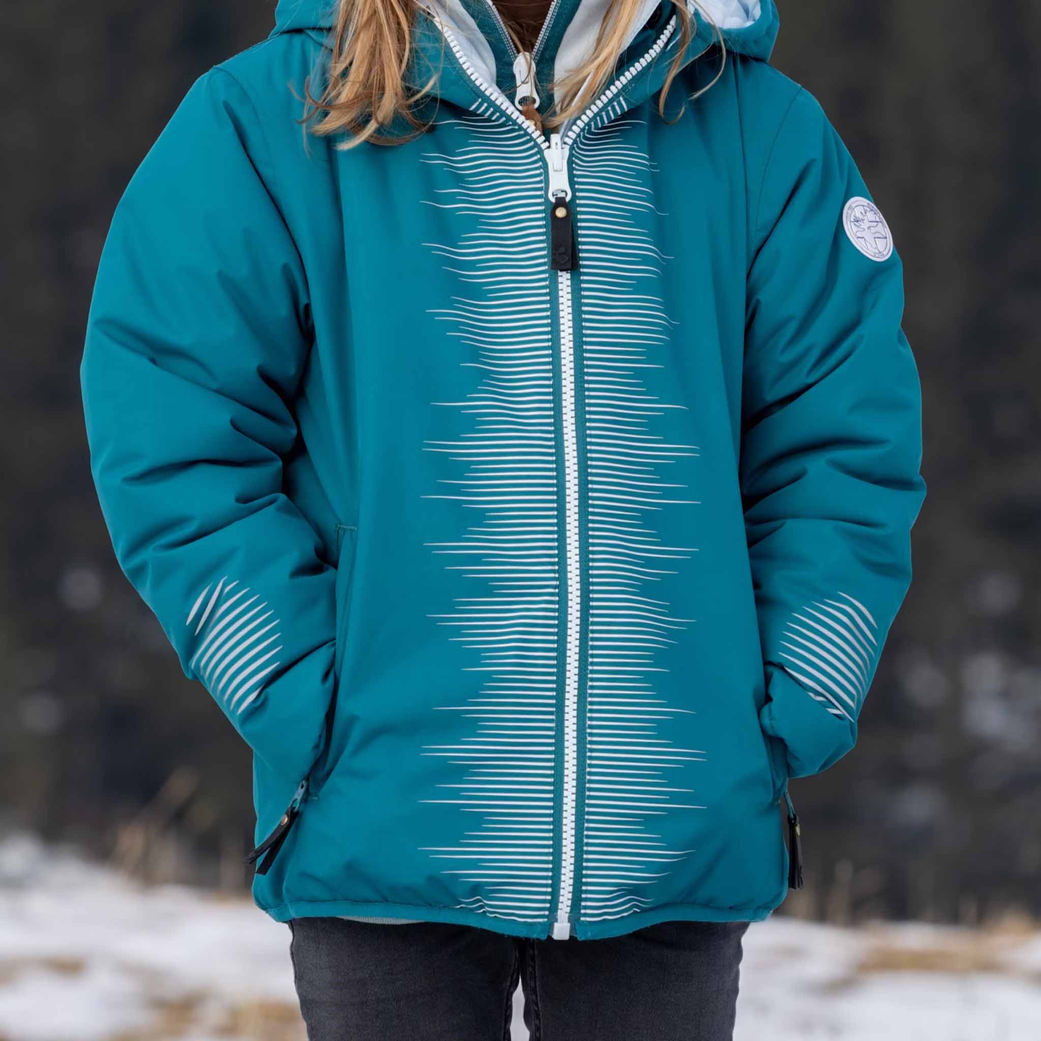 Kids Blaze winter jacket Shaded Spruce