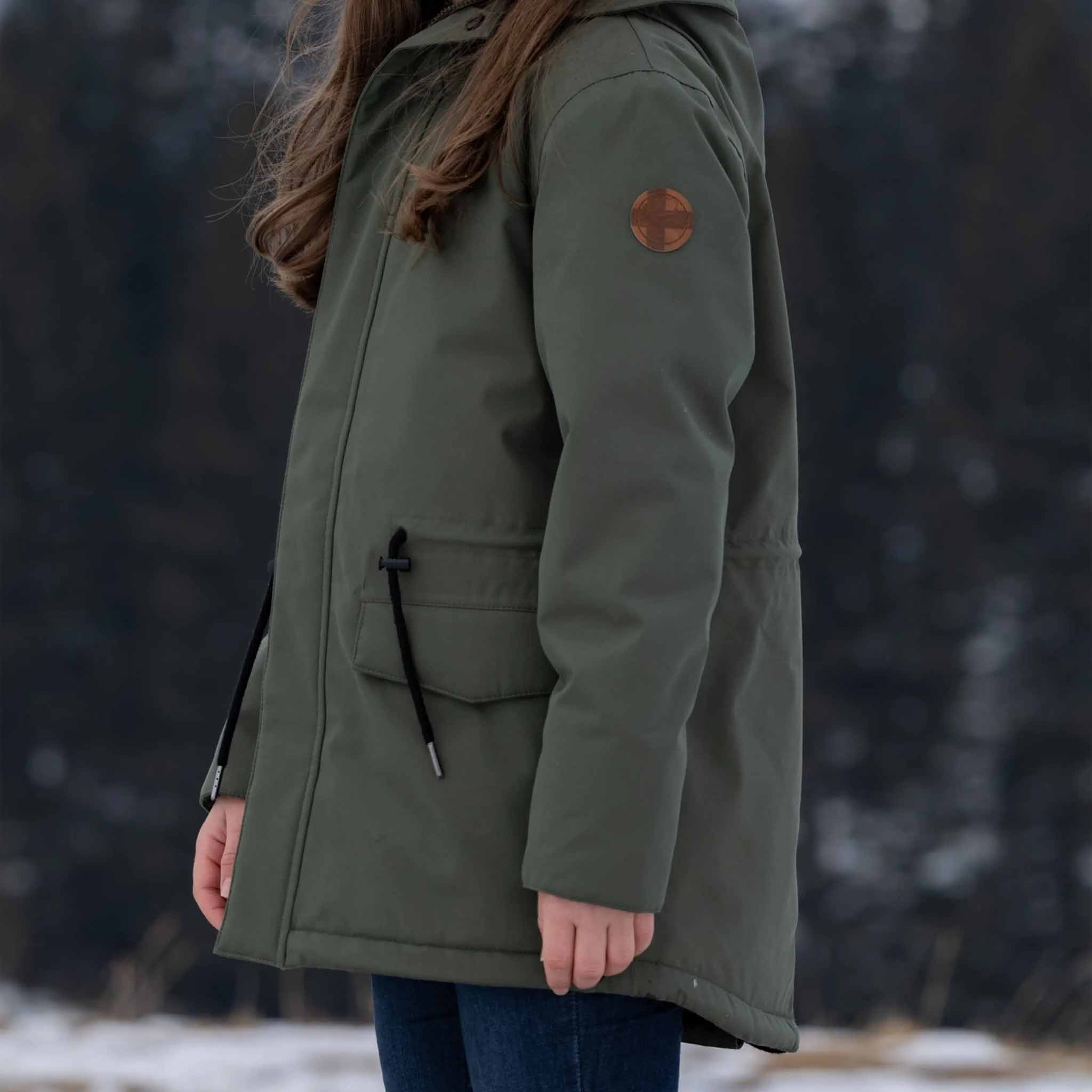 Enfants Ella parka d'hiver Thyme