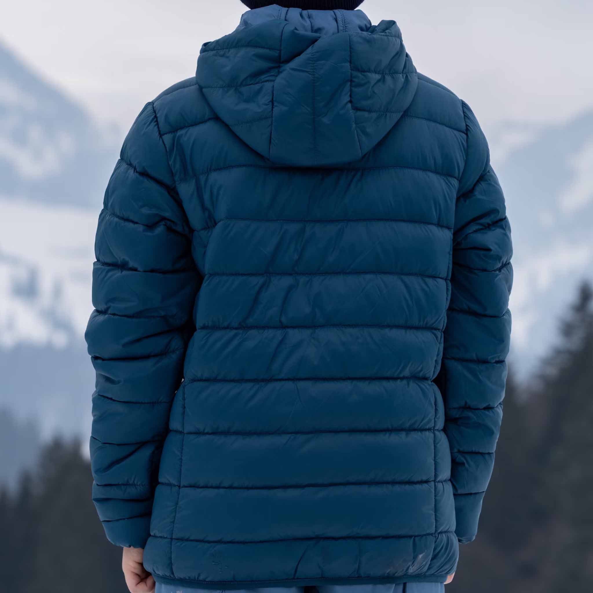 Kids Pac Jac thermal jacket Majolica Blue