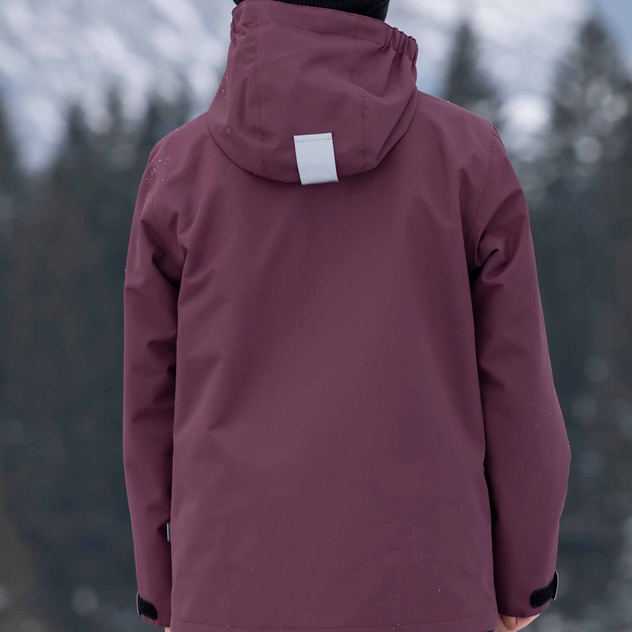 Enfants Pawel 3 en 1 veste Catawba Grape