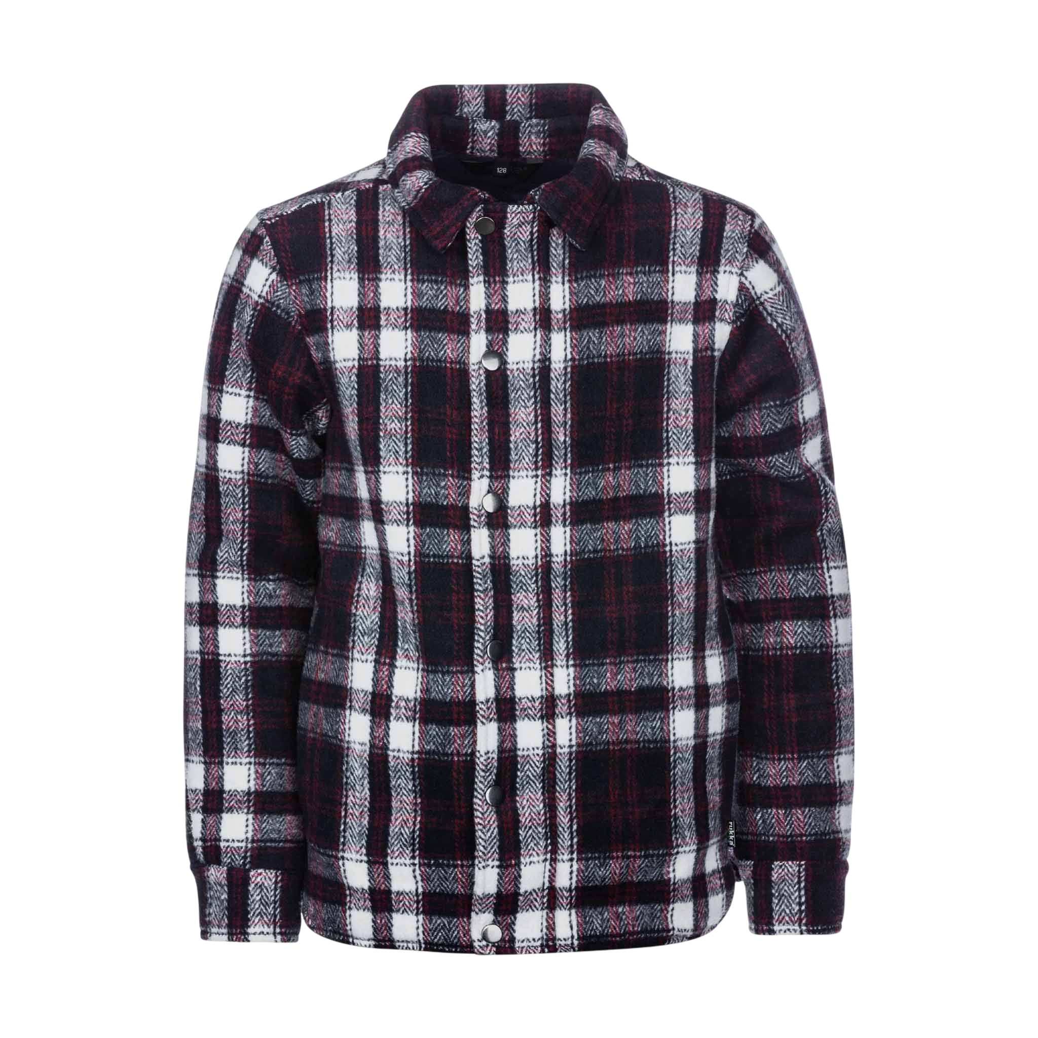 Kinder Fleece Hemd-Jacke Wilma Dark Navy