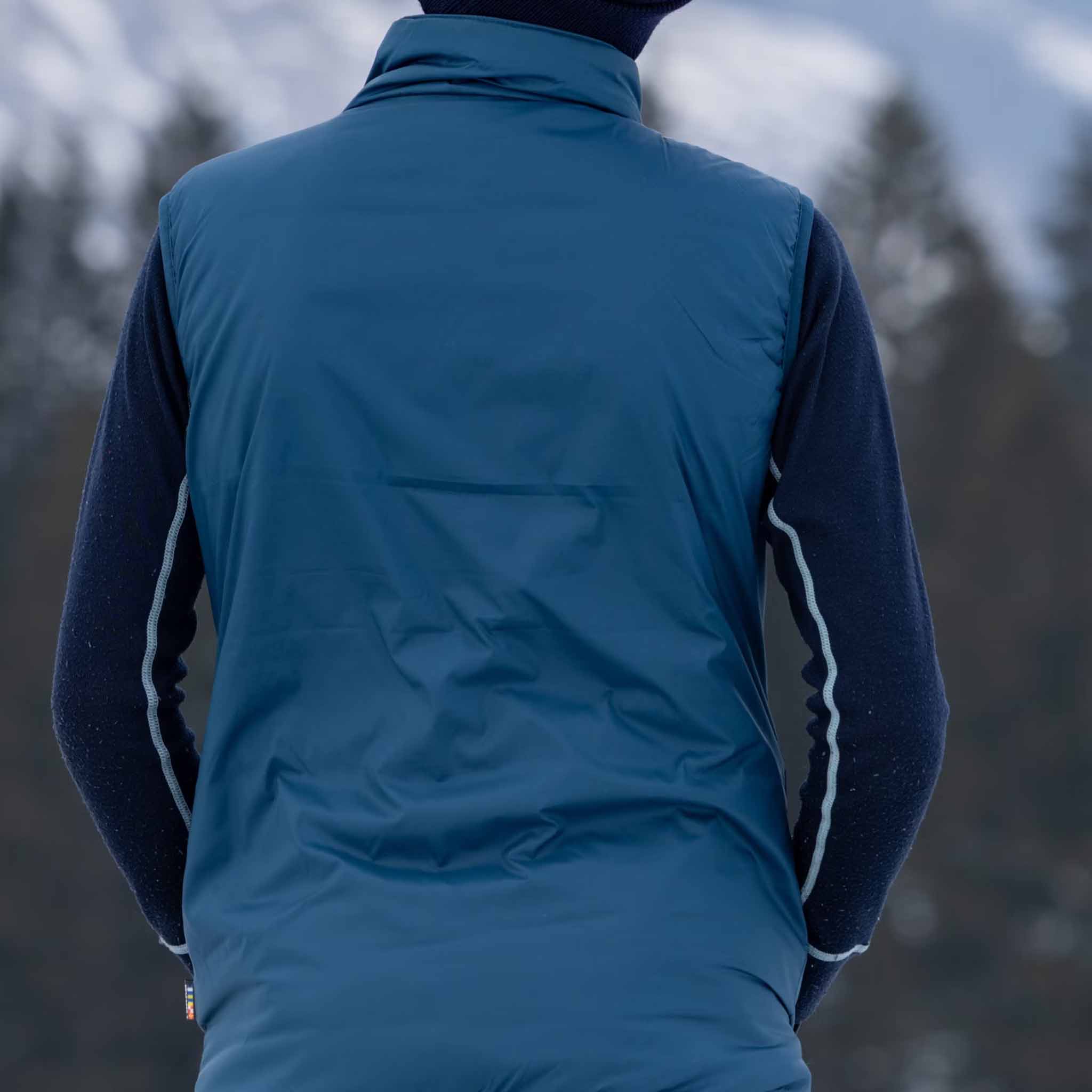 Kinder Thermo Gilet Vosa Majolica Blue