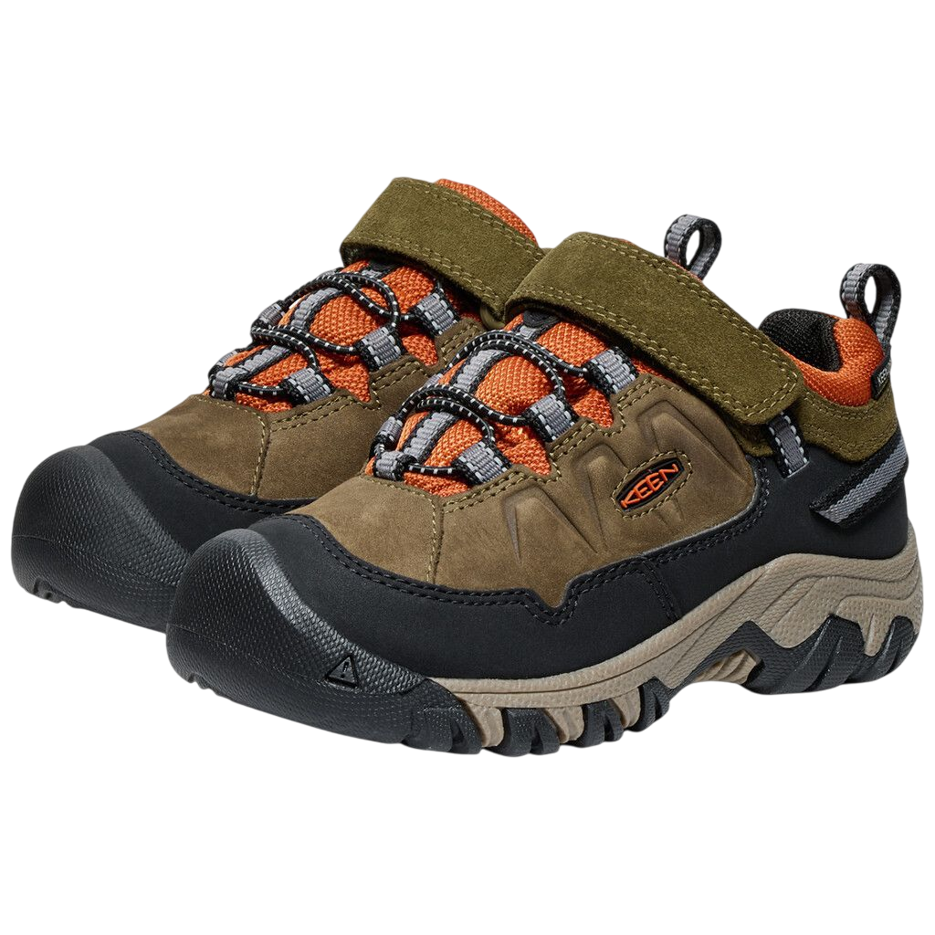 Wanderschuhe C Targhee IV Low WP dark olive/gold flame