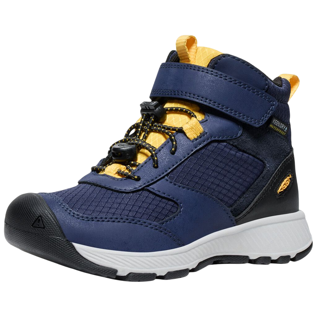 Wanderschuhe C Skua Mid WP naval academy/yolk yellow