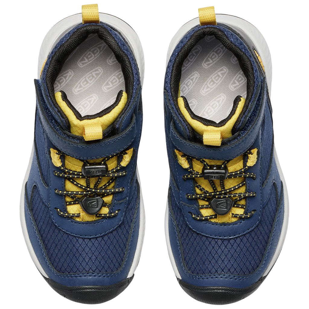 Wanderschuhe C Skua Mid WP naval academy/yolk yellow