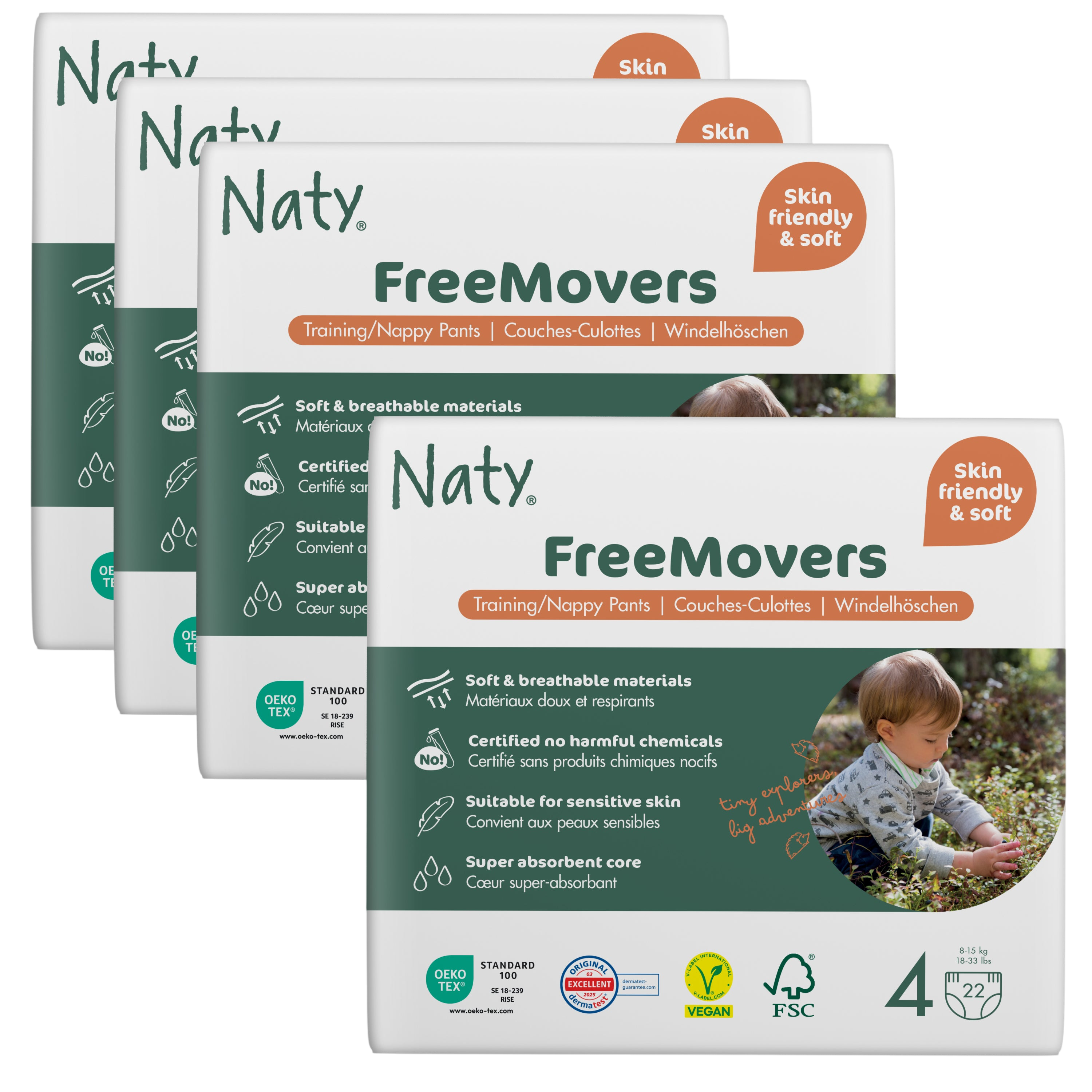 Windelhöschen (Pants) Maxi Nr. 4