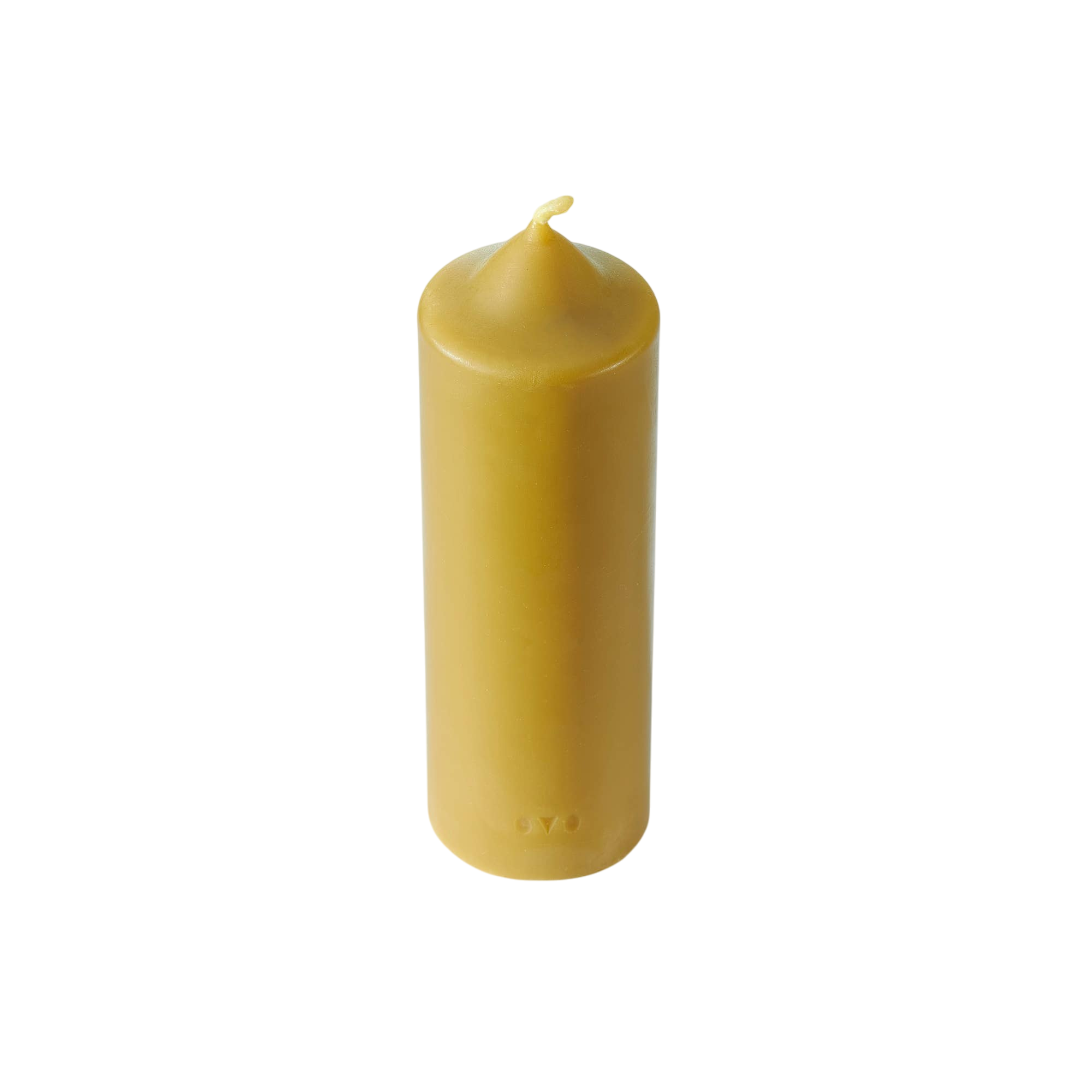 Grande bougie en cire d'abeille