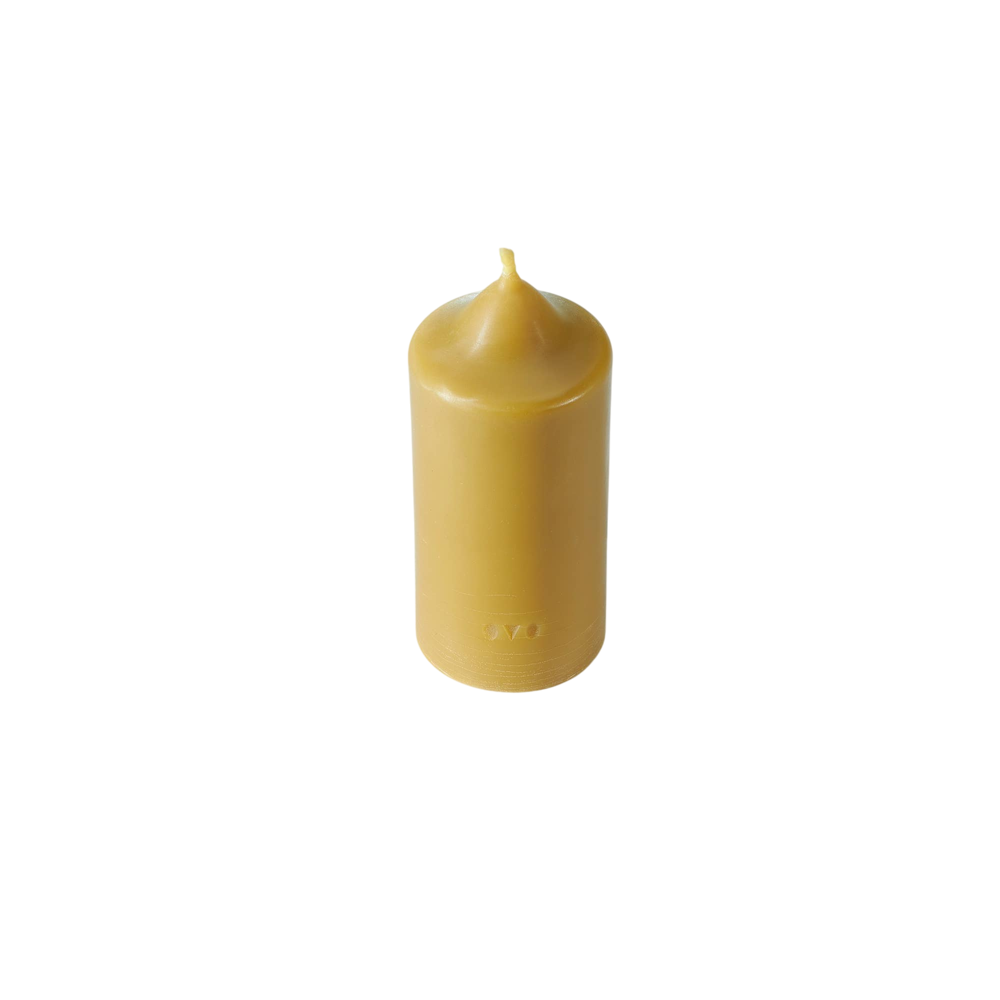 Grande bougie en cire d'abeille