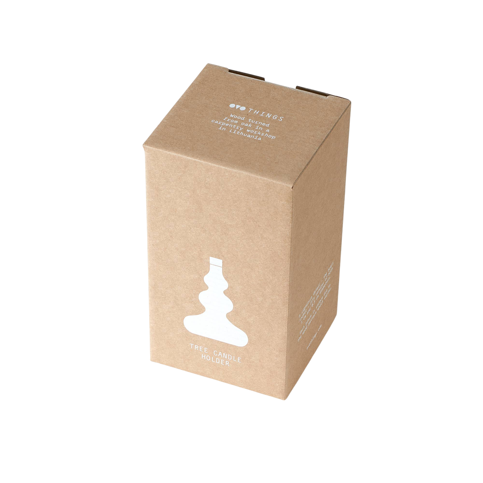 Kerzenständer aus Eiche Tree