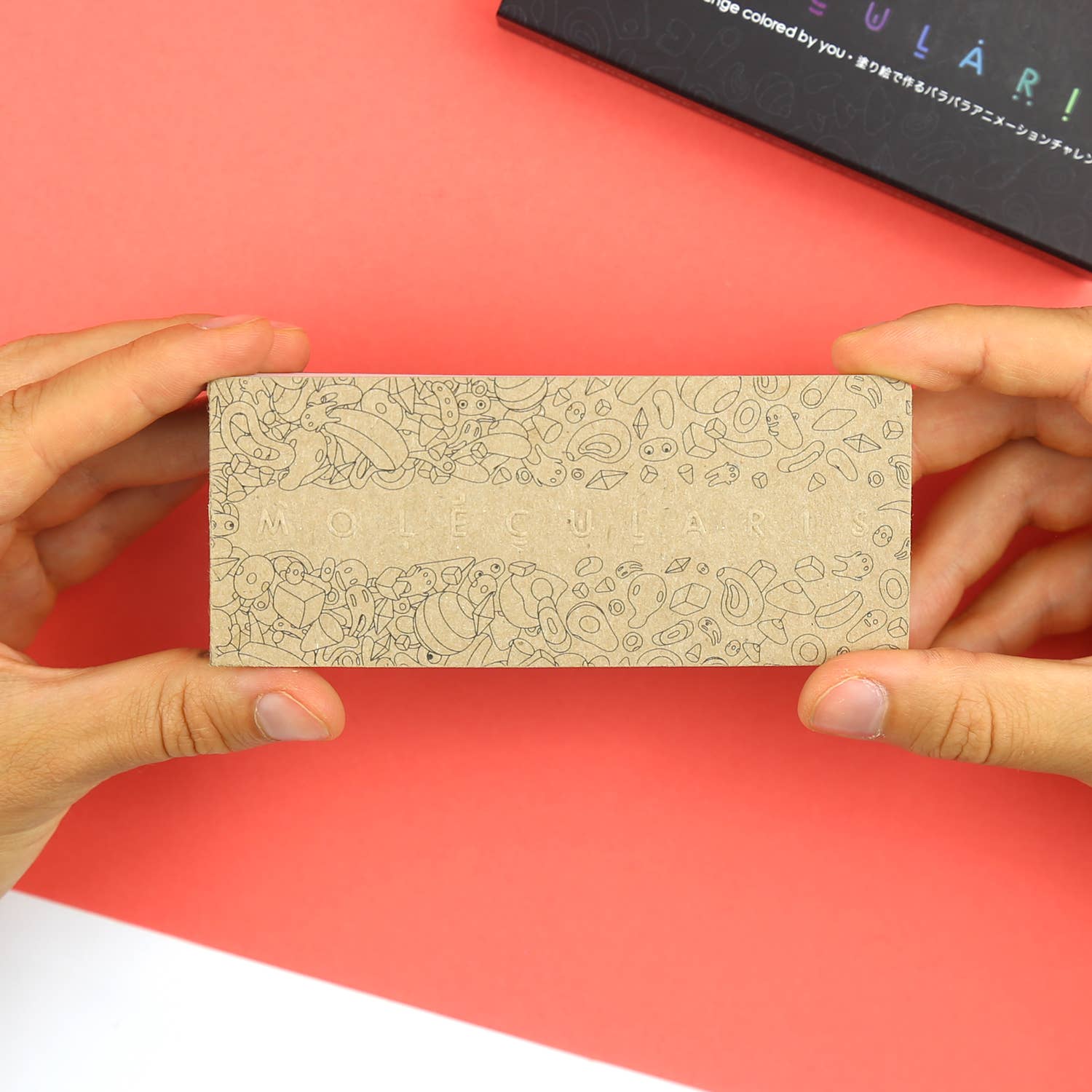 Flipbook Daumenkino "Molecularis" zum Ausmalen